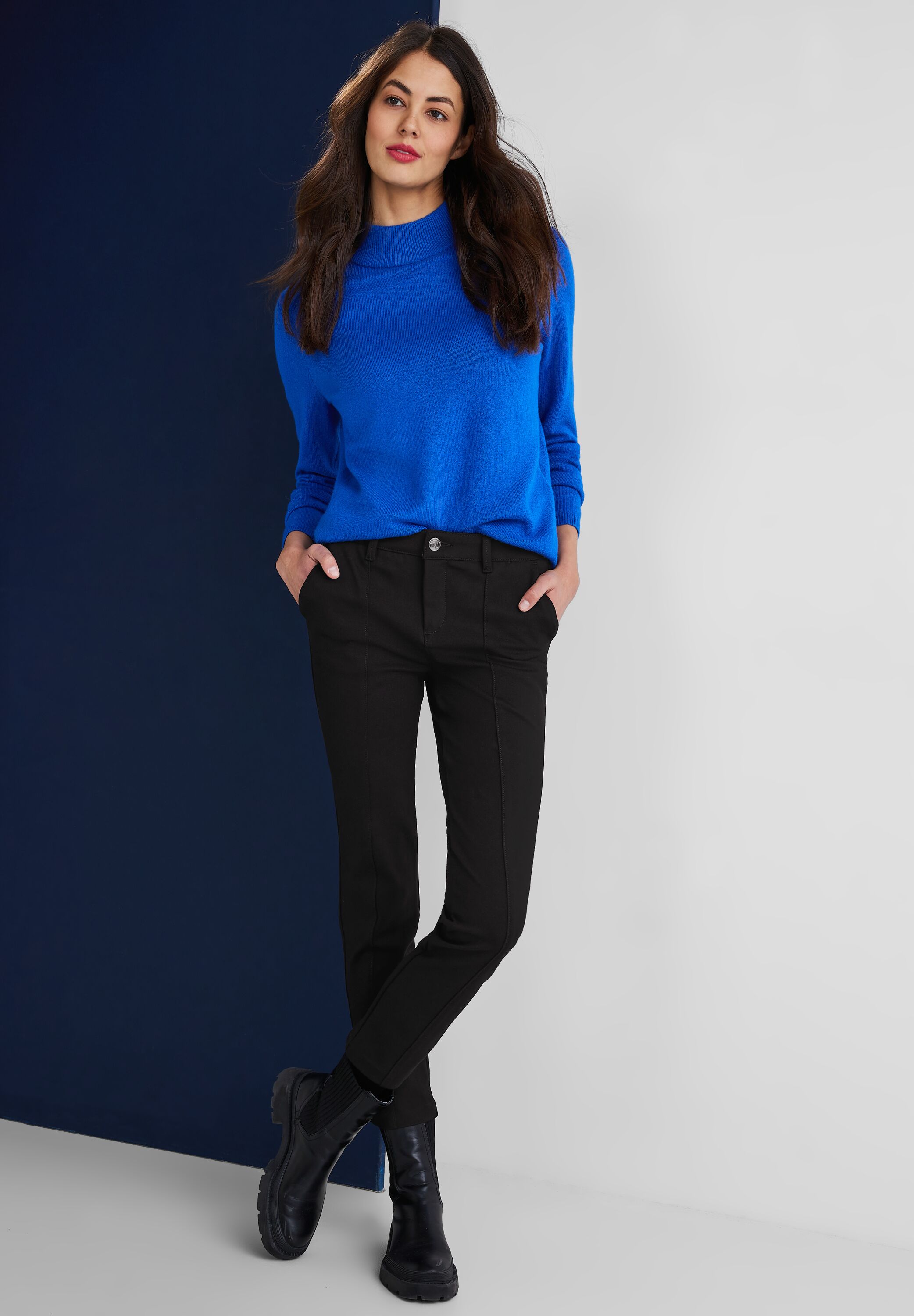 Casual Fit Chinohose