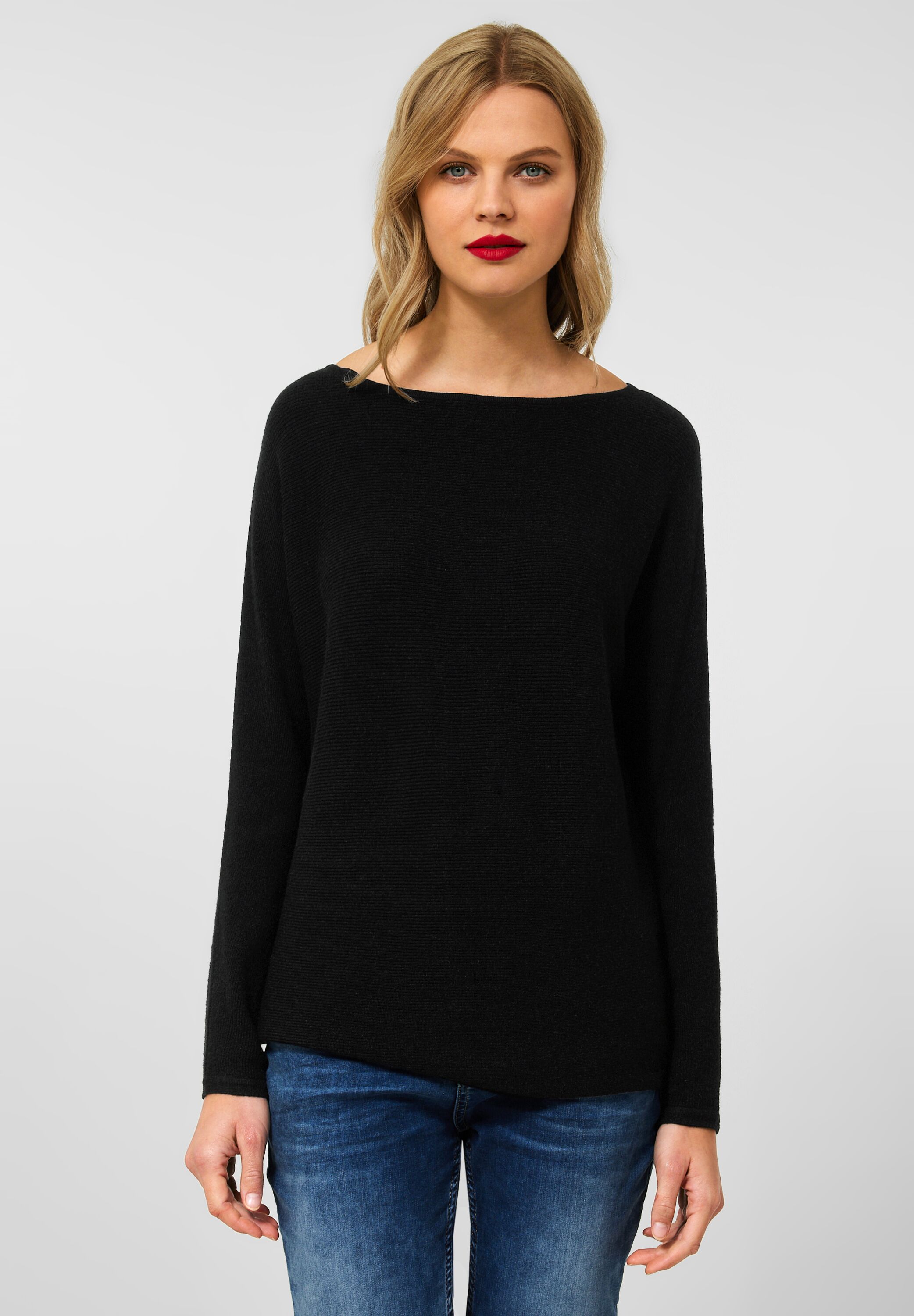 Pullover mit Dolmanärmeln