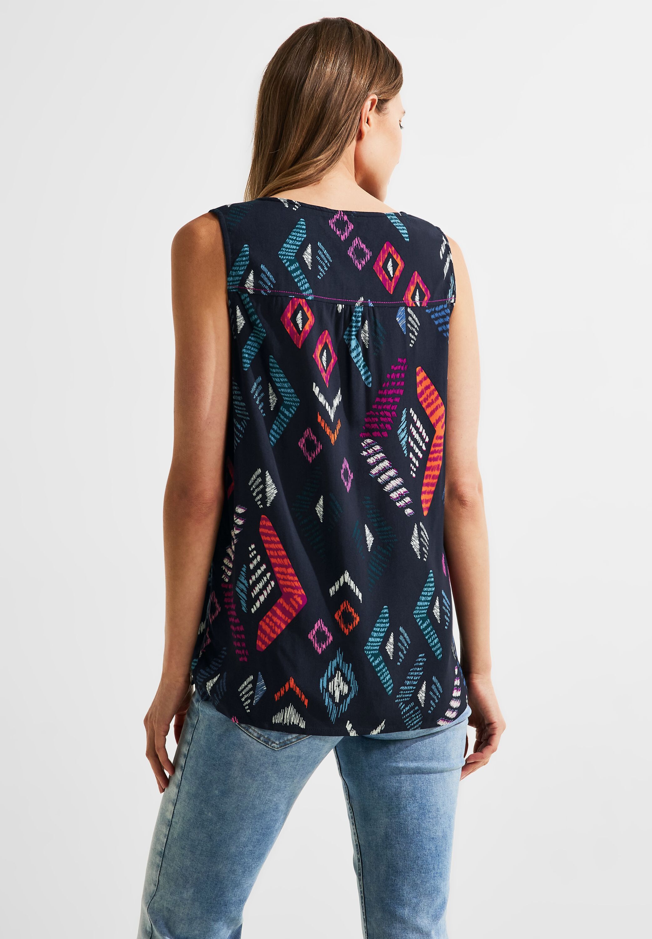 Multicolor Print Top