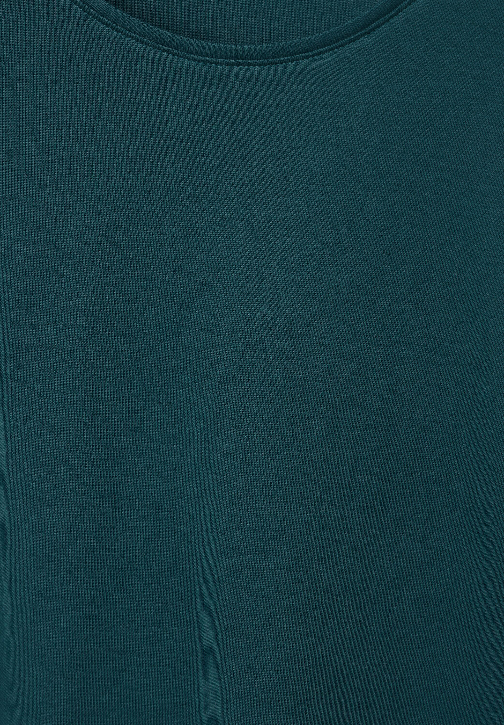 T-Shirt in Unifarbe