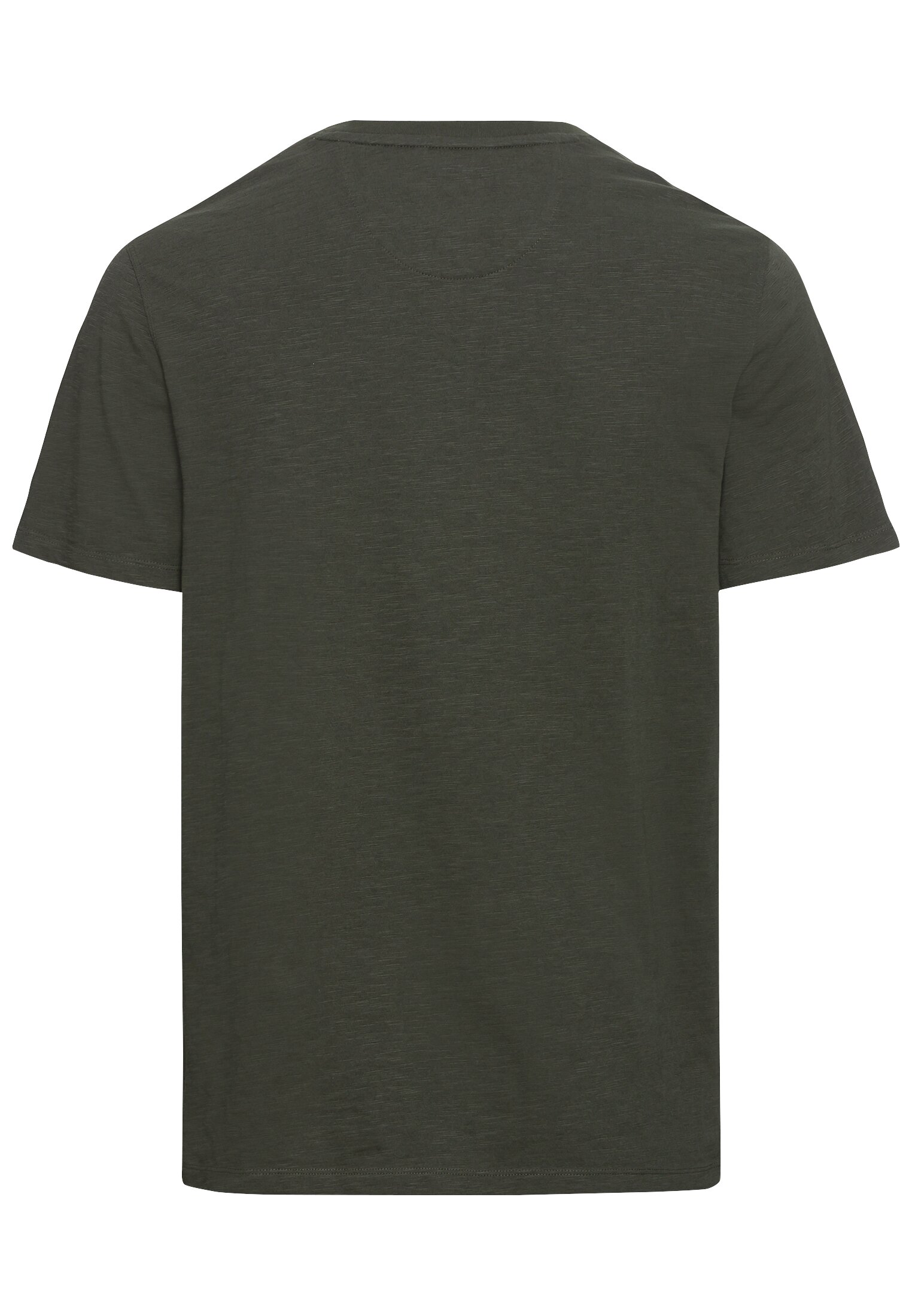 Kurzarm Henleyshirt aus reiner Baumwolle