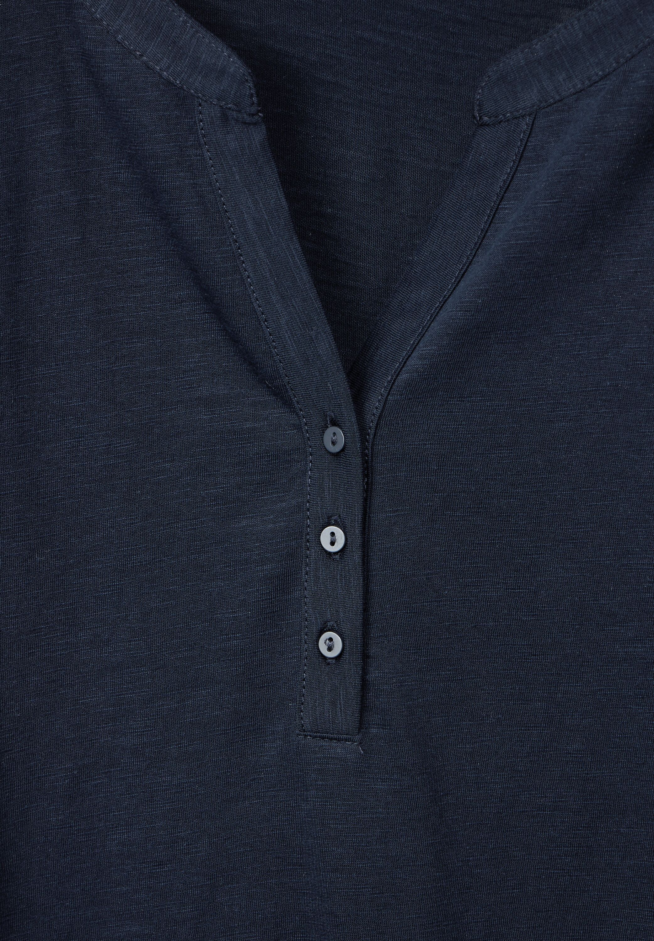 T-Shirt mit Elastiksaum