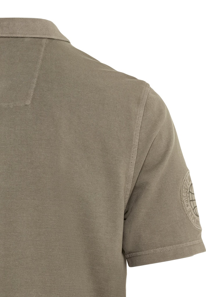 Kurzarm Poloshirt aus Baumwolle