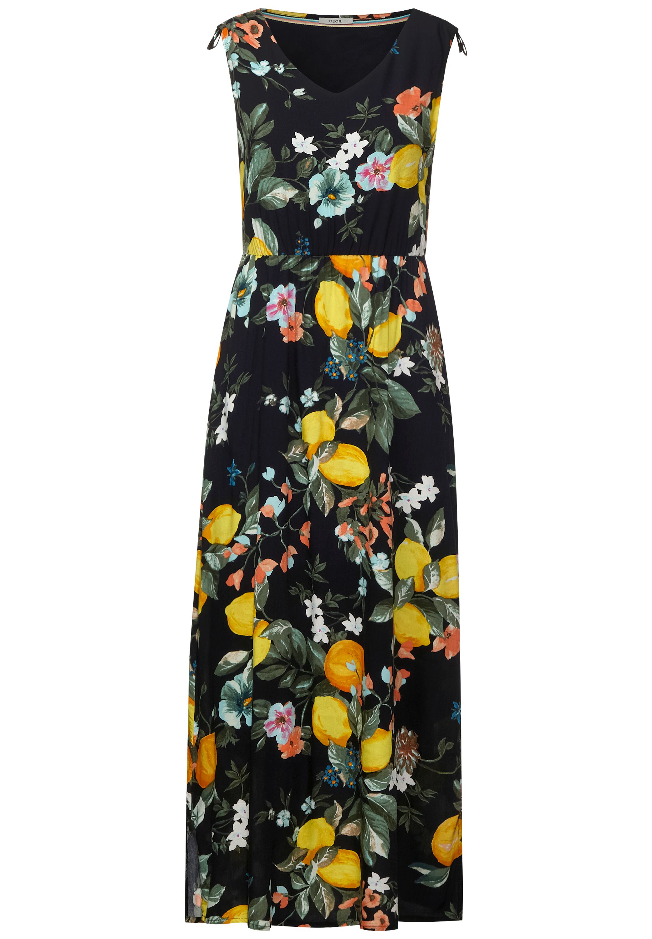 Maxi Kleid mit Blumen Print