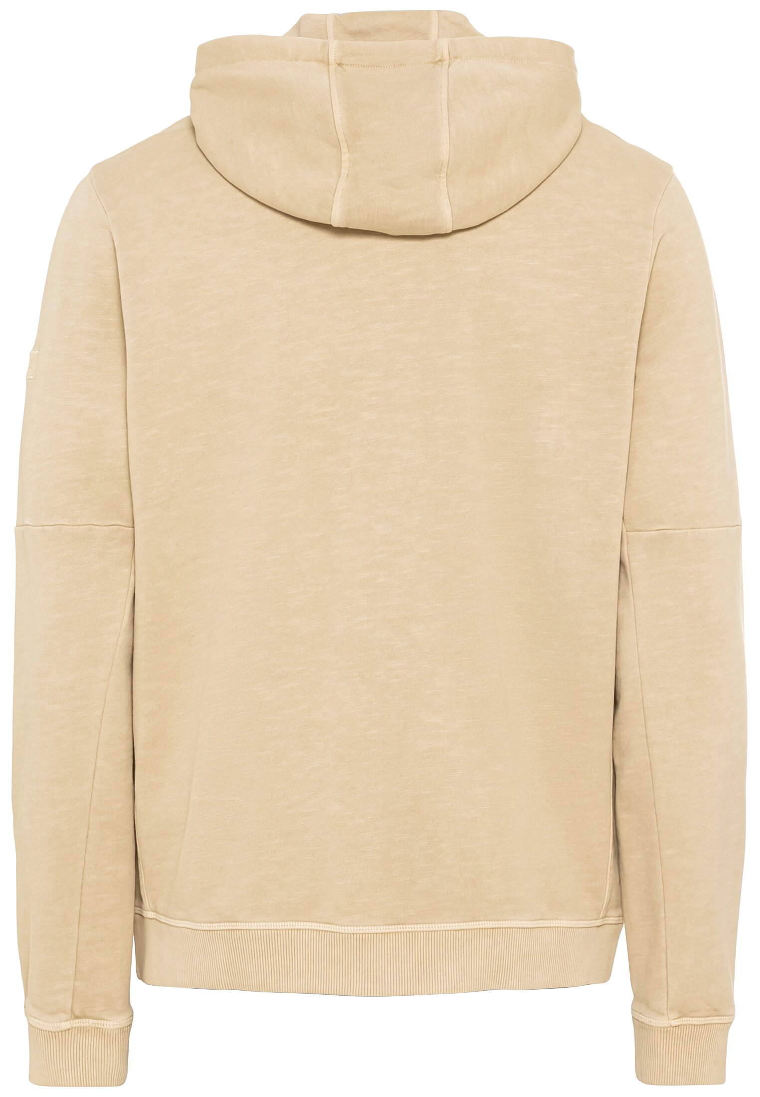 Kapuzen-Sweatjacke aus reiner Baumwolle