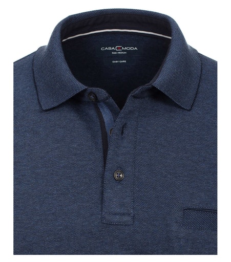 Polo-Shirt Langarm gestreift