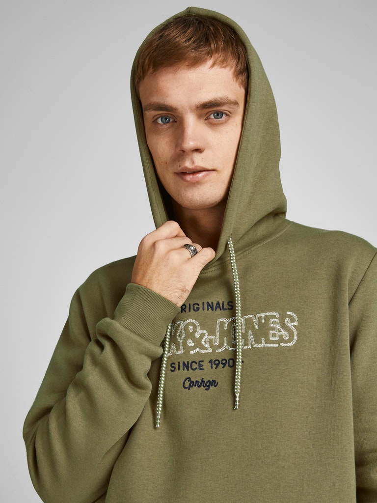JORSURFACE BRANDING SWEAT HOOD BF LN