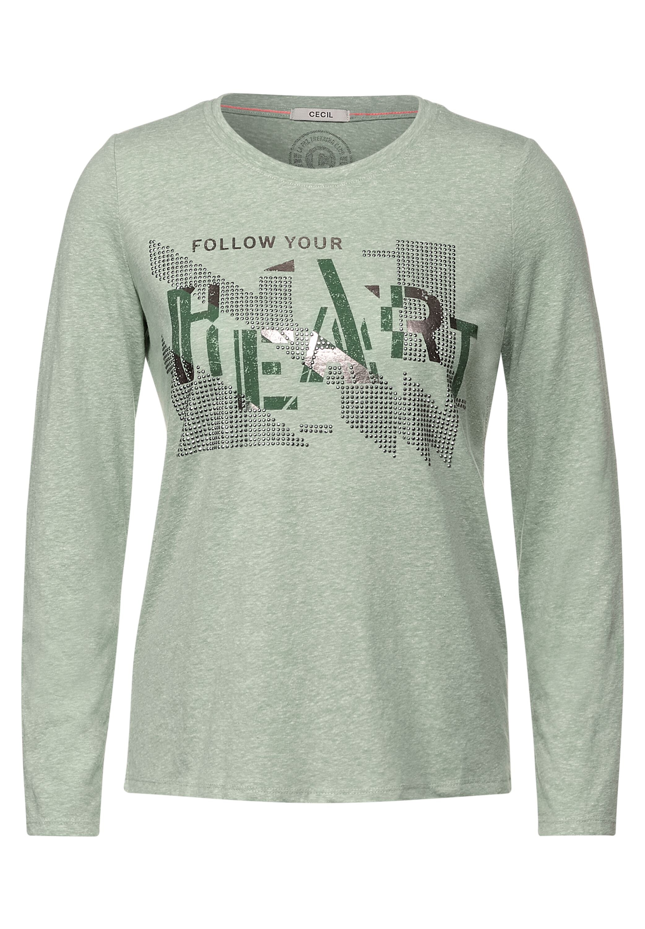 Shirt mit Partprint