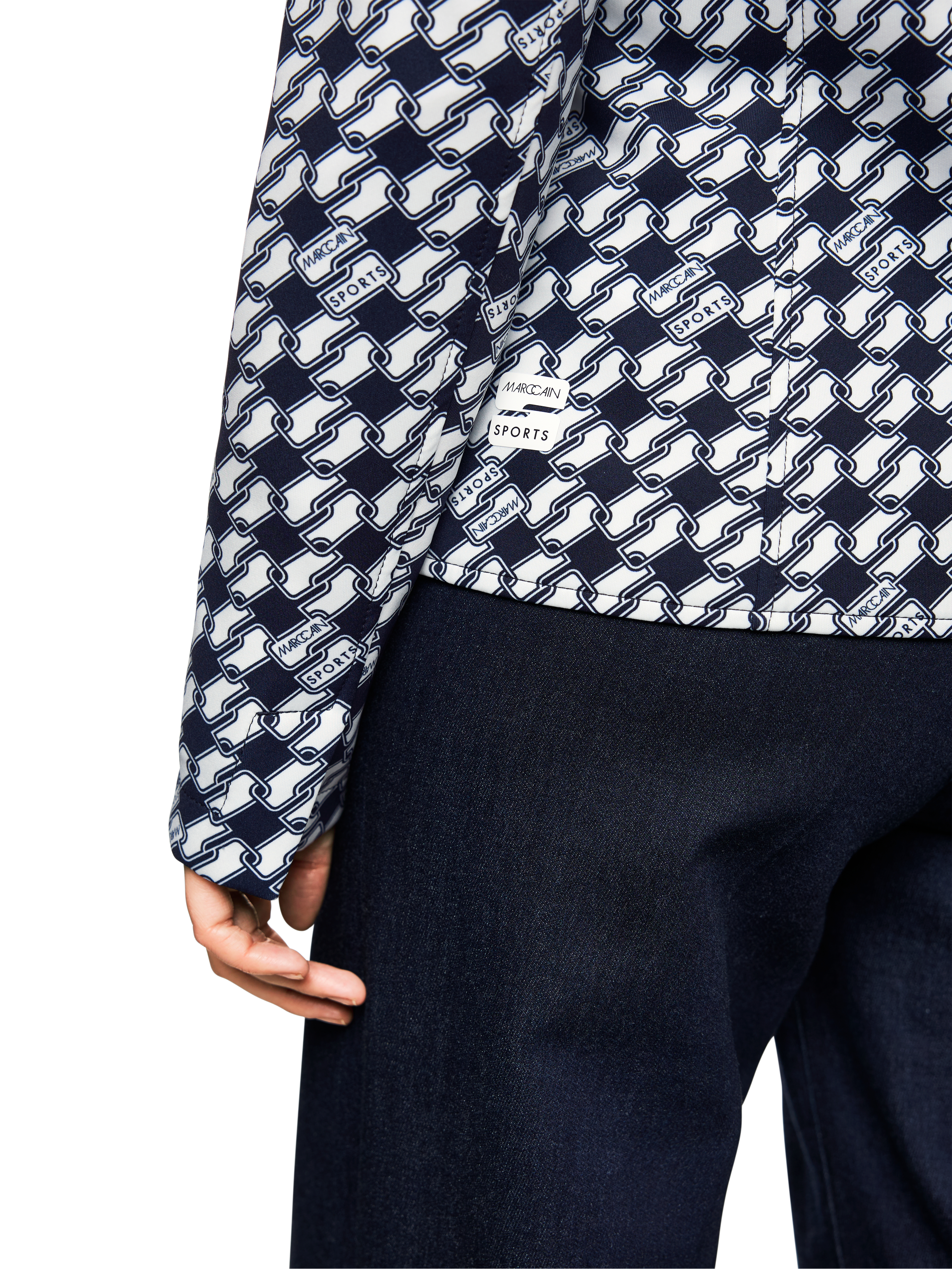 Bedruckter Blazer