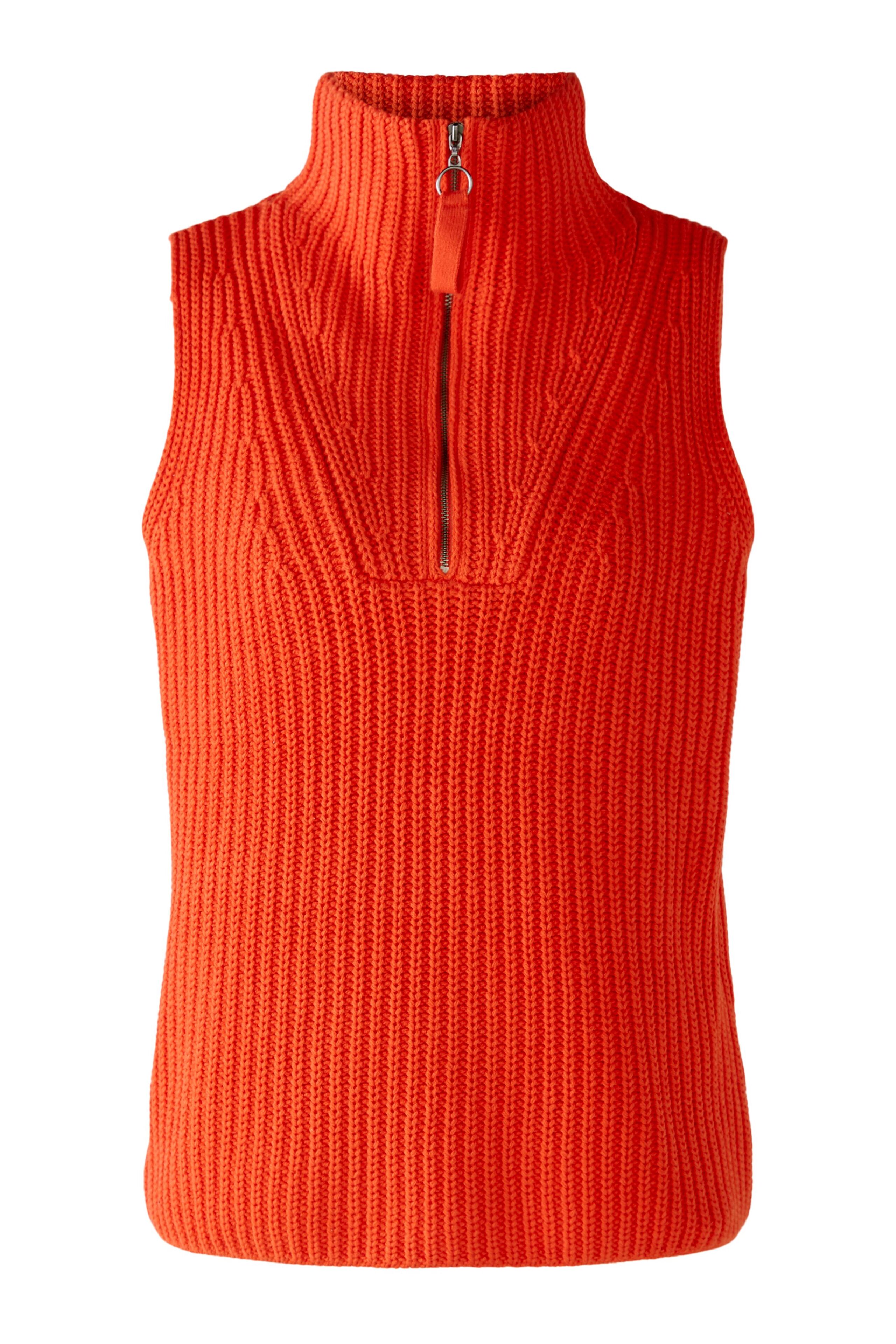 Pullunder mit Zip-Kragen