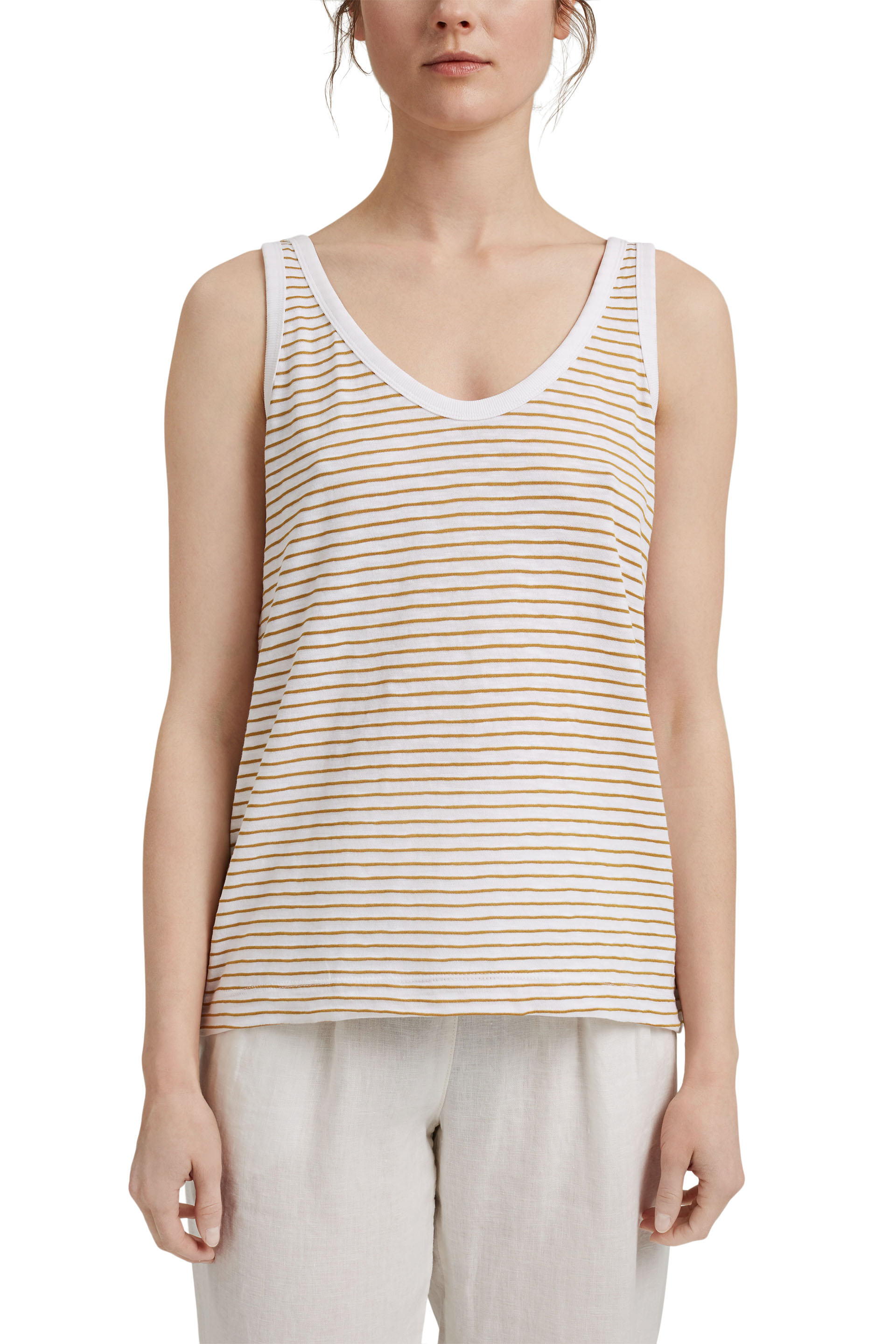 Recycelt: Tanktop mit Organic Cotton