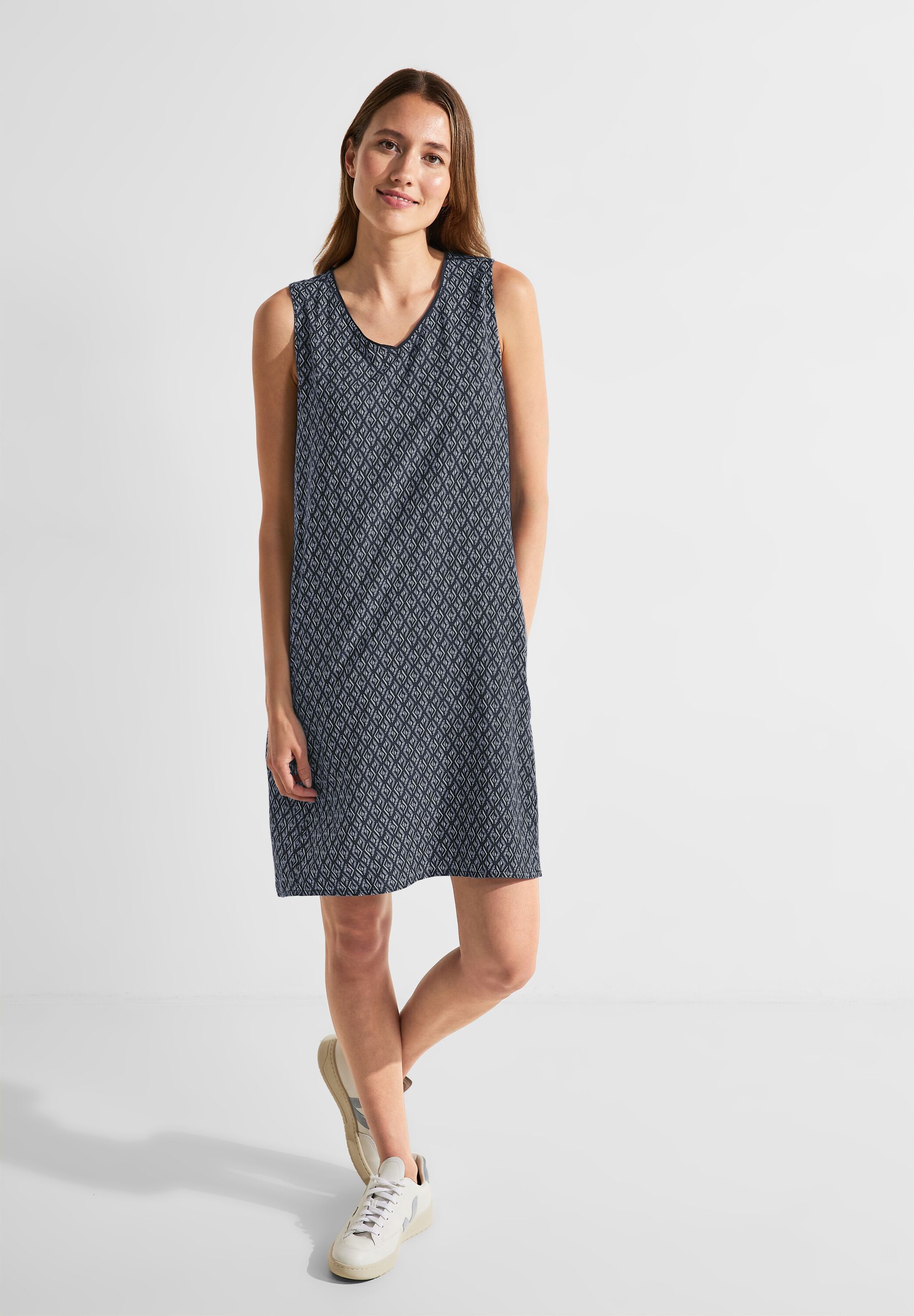 Minimalprint Kleid