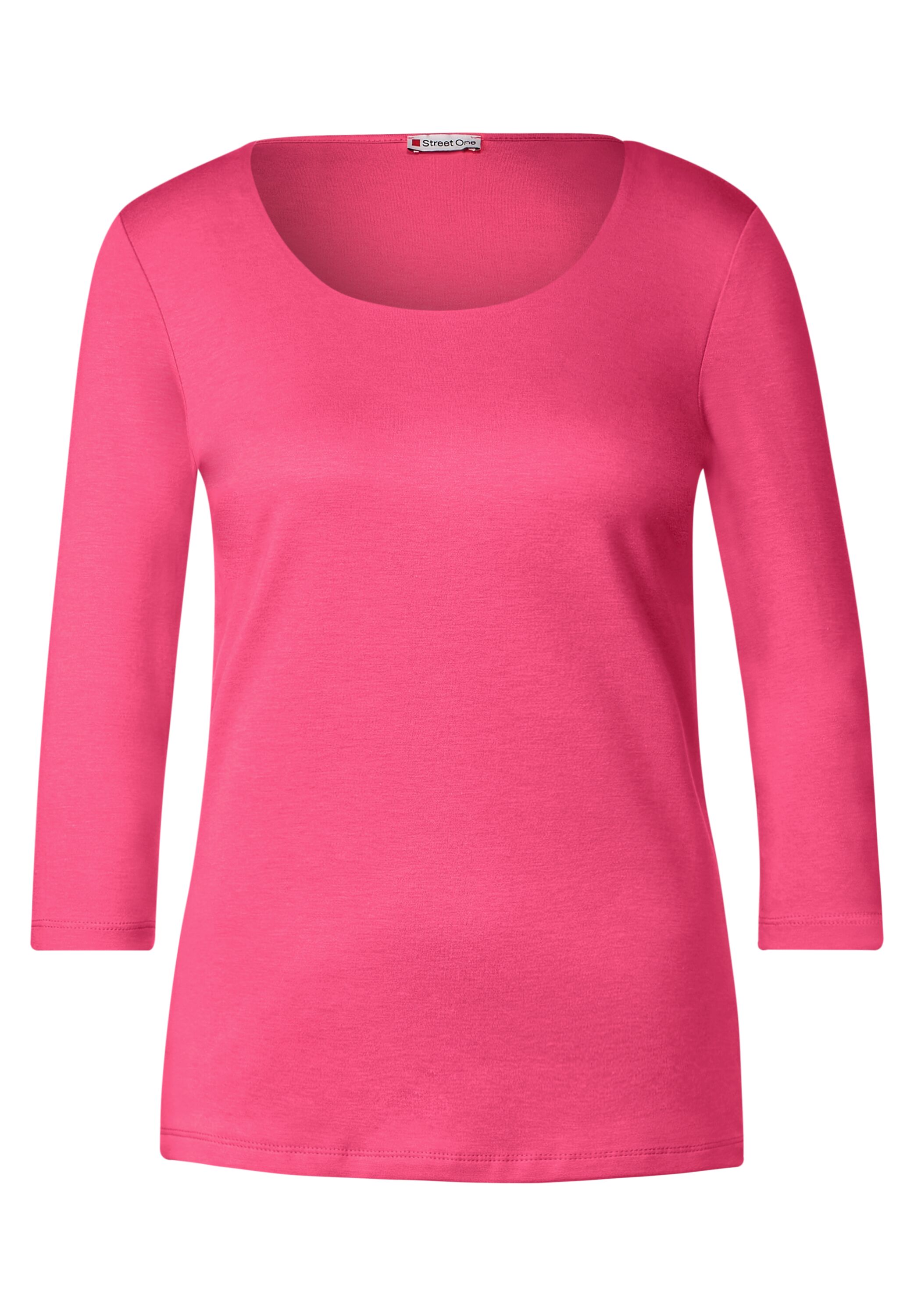 Shirt in Unifarbe