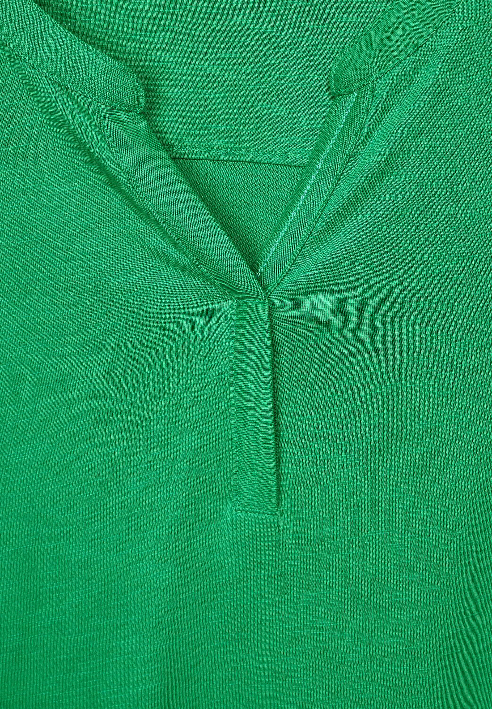 T-Shirt mit Elastiksaum