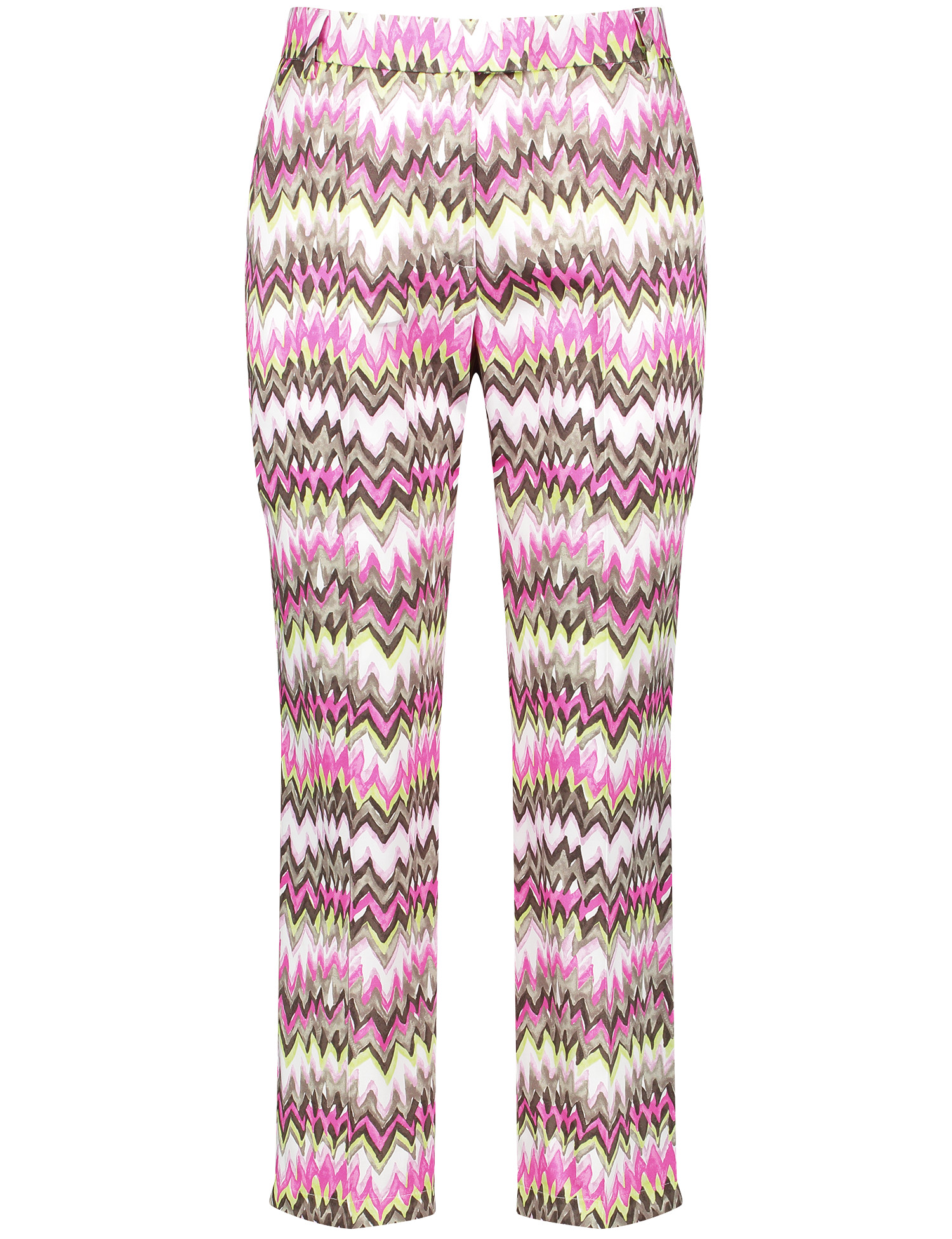 Gemusterte 7/8 Hose