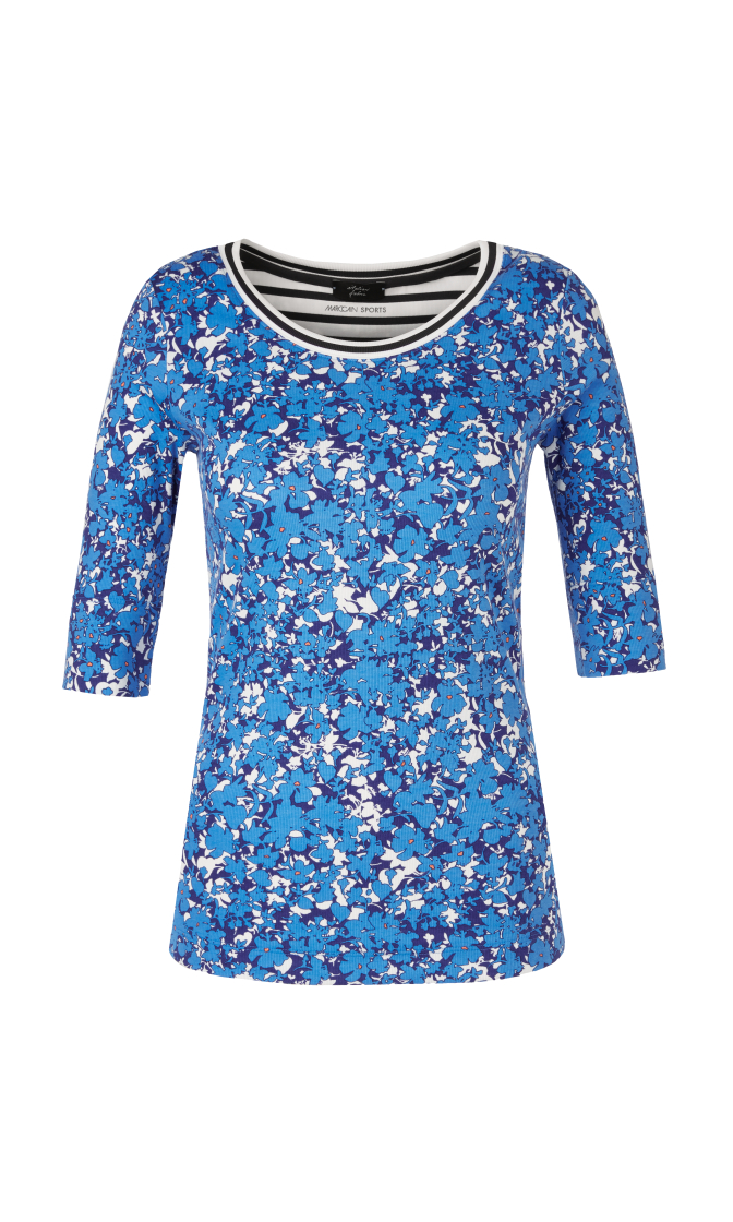 Shirt mit Bloomy-Print