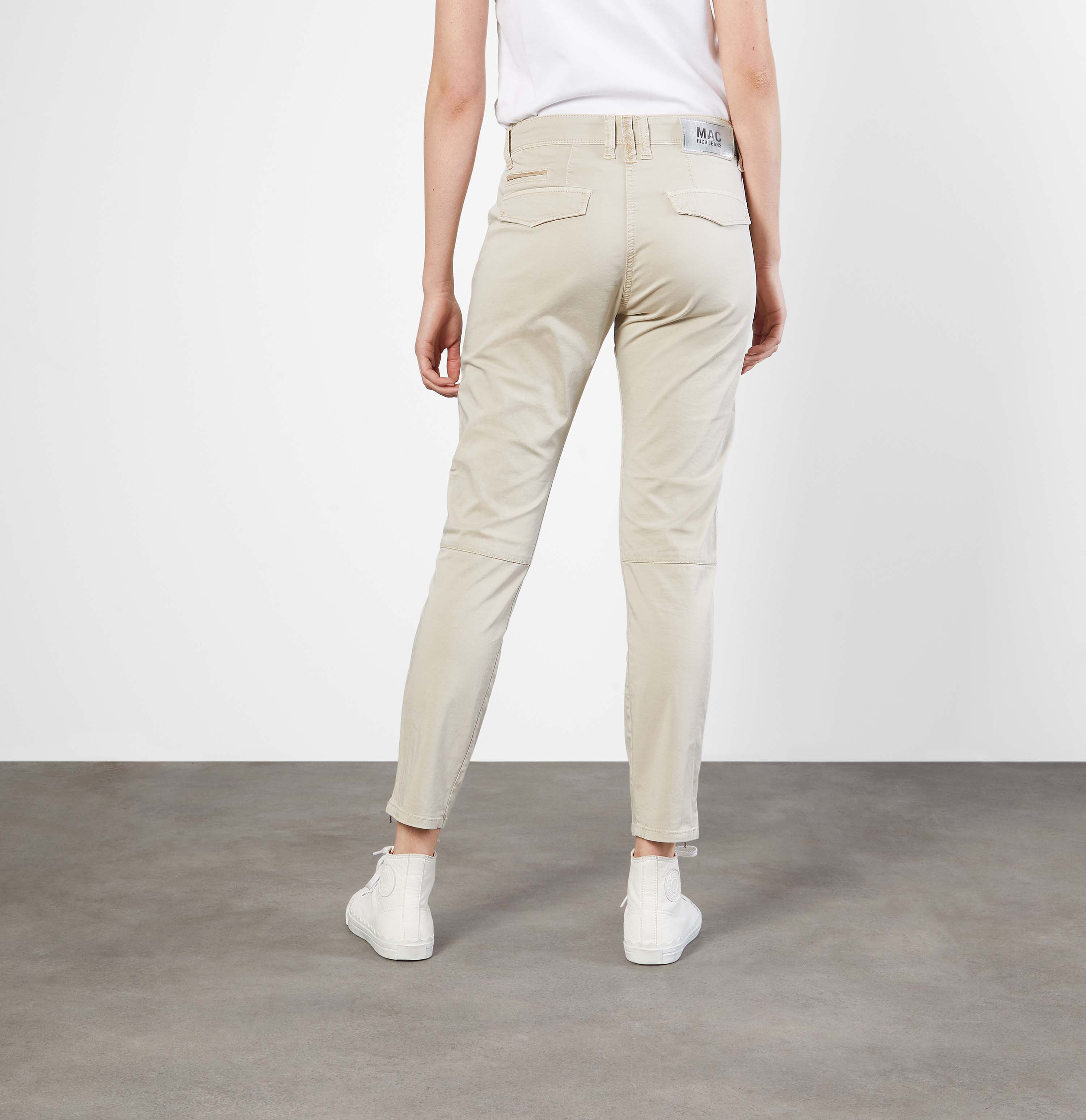MAC JEANS - RICH cargo cotton, Rich cotton