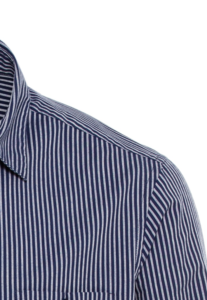 Langarm Hemd mit modernem Streifen