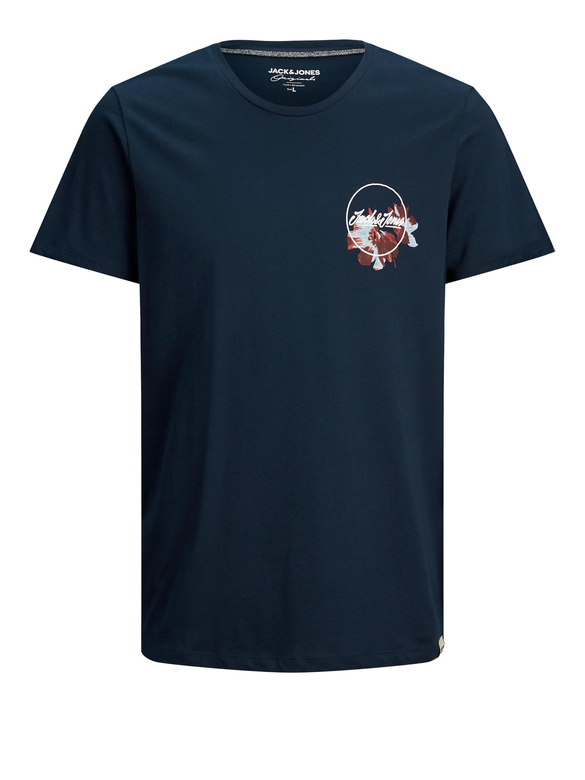 JORCALIFLOMAX TEE SS CREW NECK