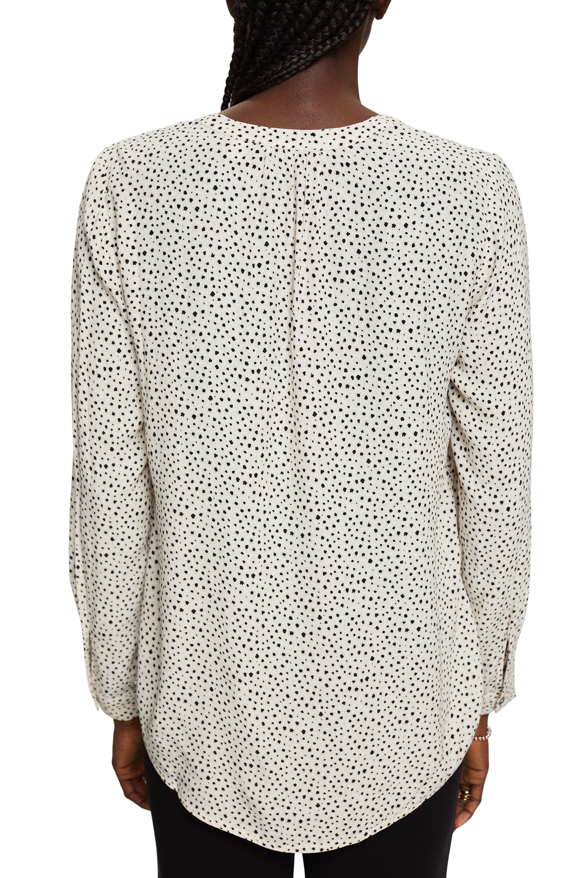 Bluse mit Muster, LENZING™ ECOVERO™