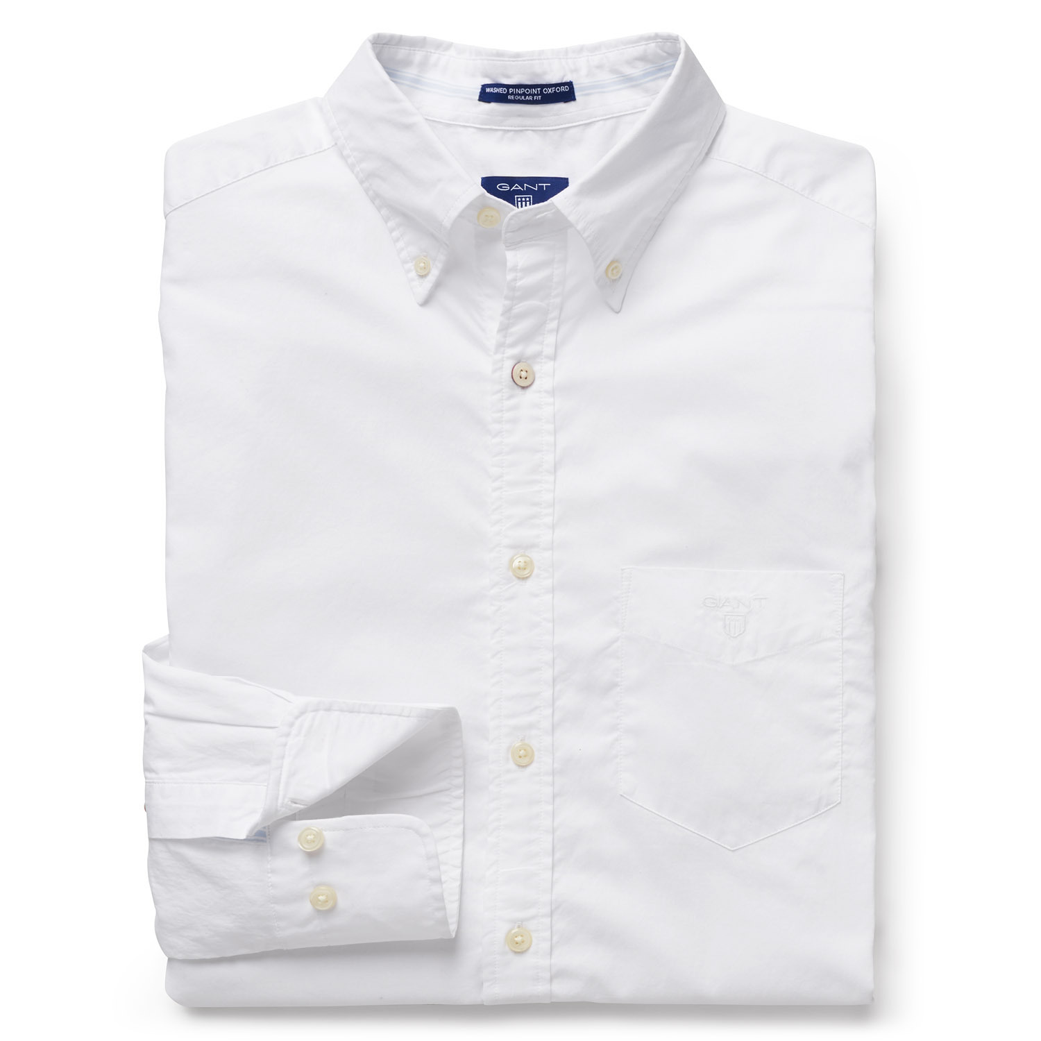 Washed Pinpoint Oxford Hemd
