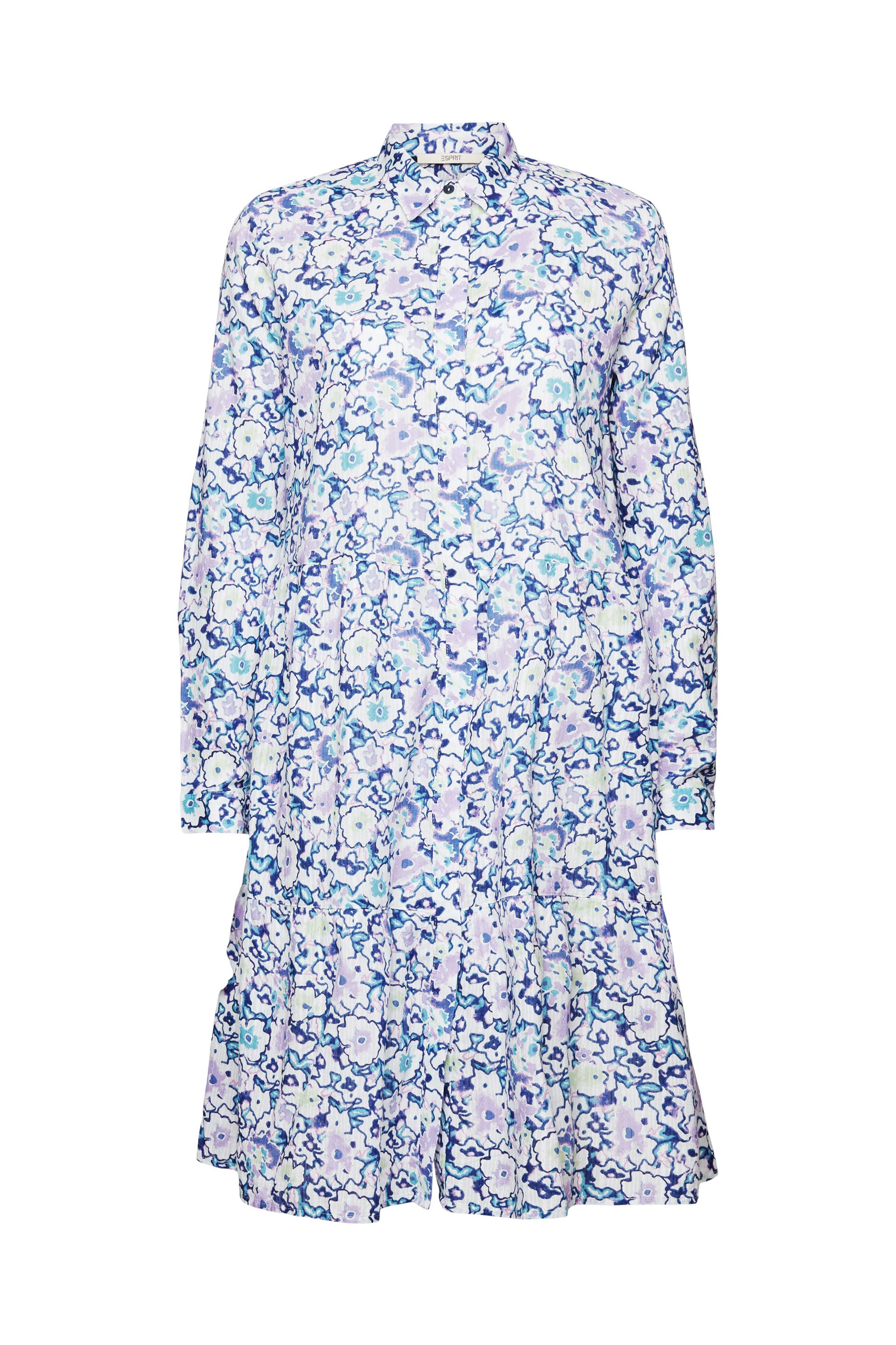 esprit kleid mit floralem muster