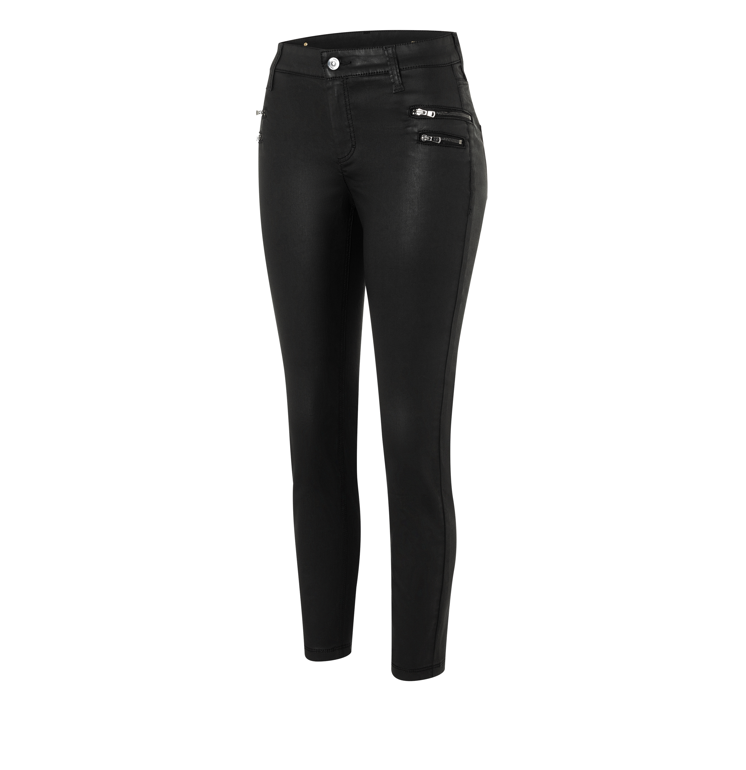 MAC JEANS - SKINNY, Coated cotton tencel