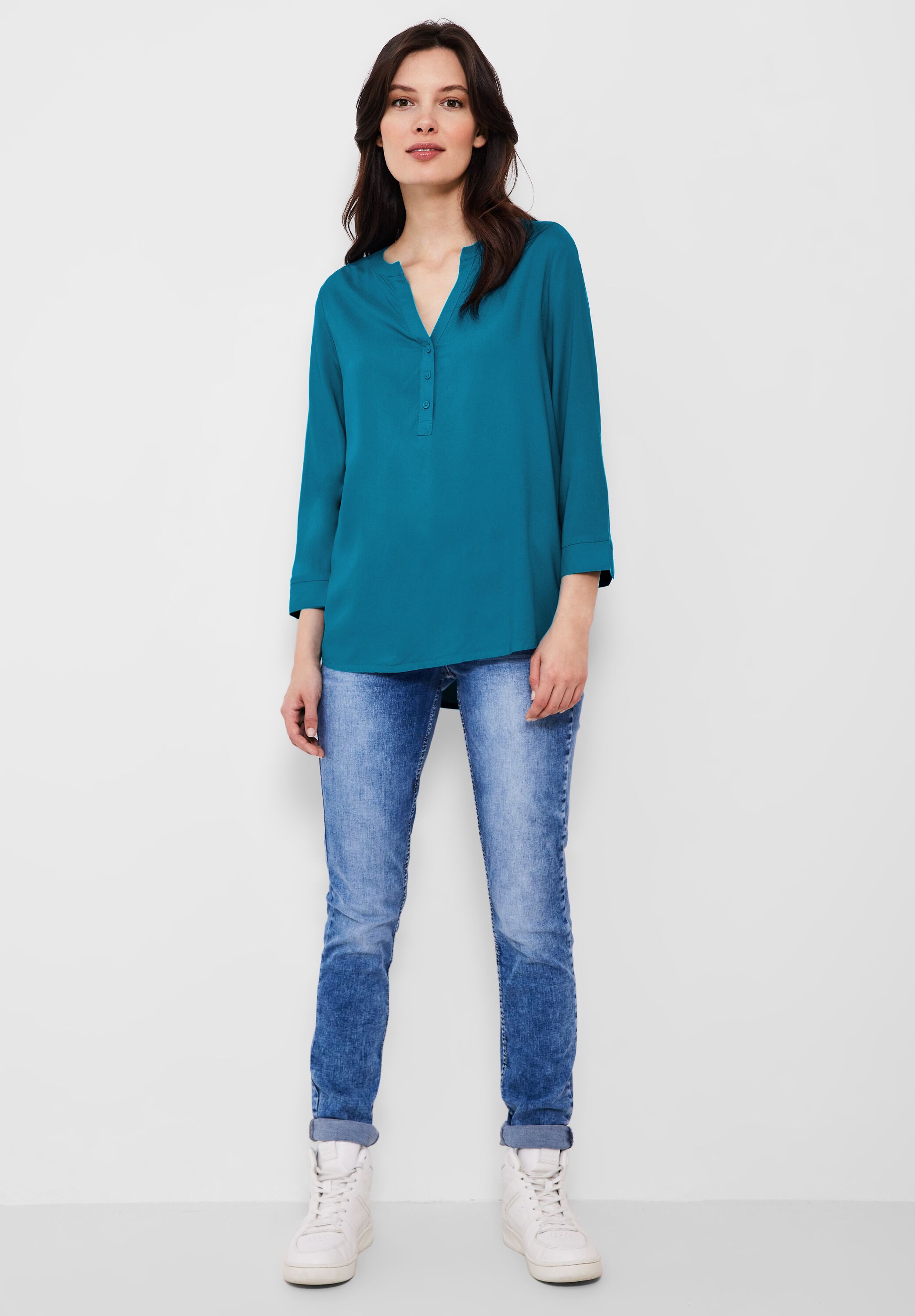 Bluse im Tunikastyle