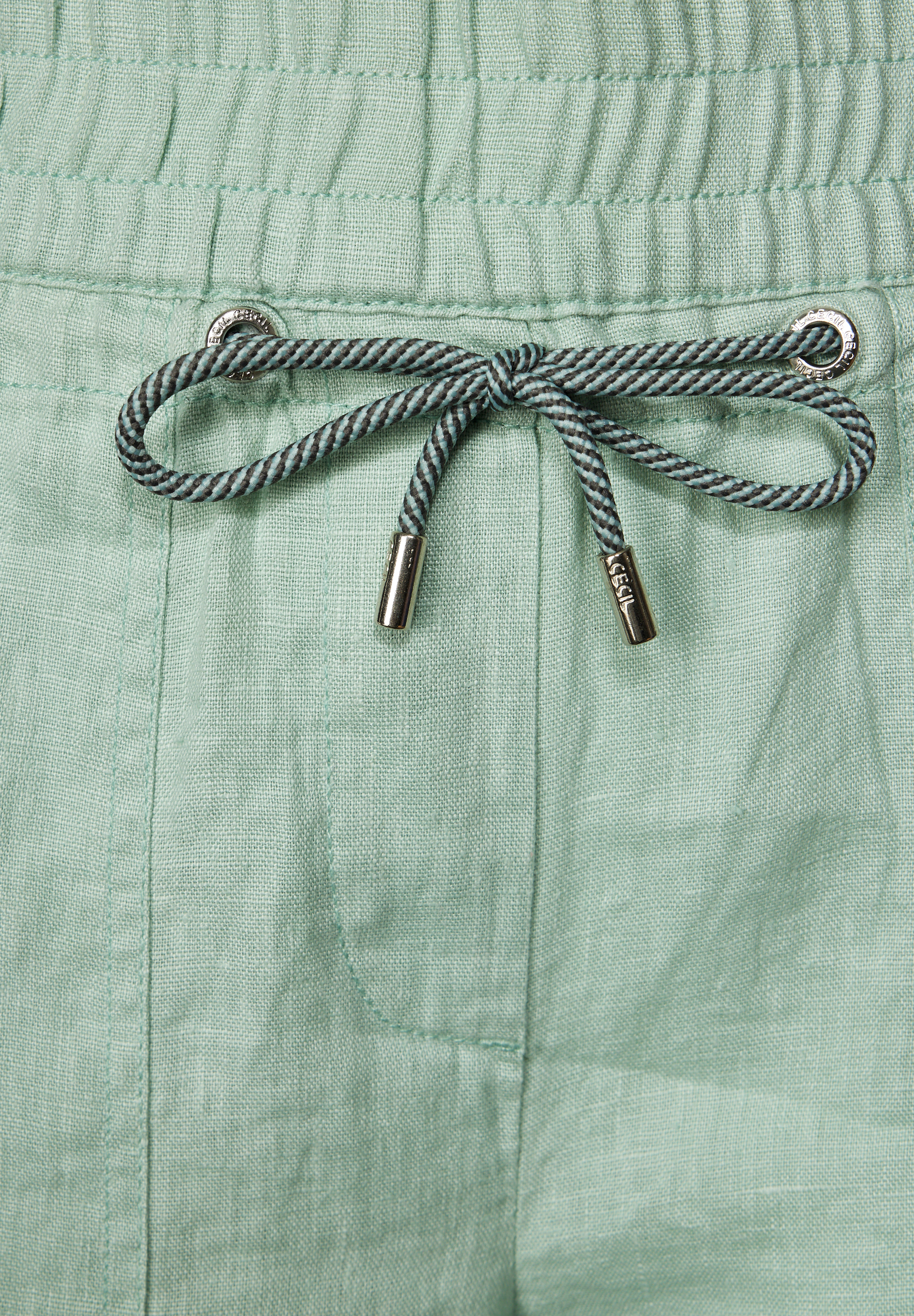 Leinenhose im Casual Fit