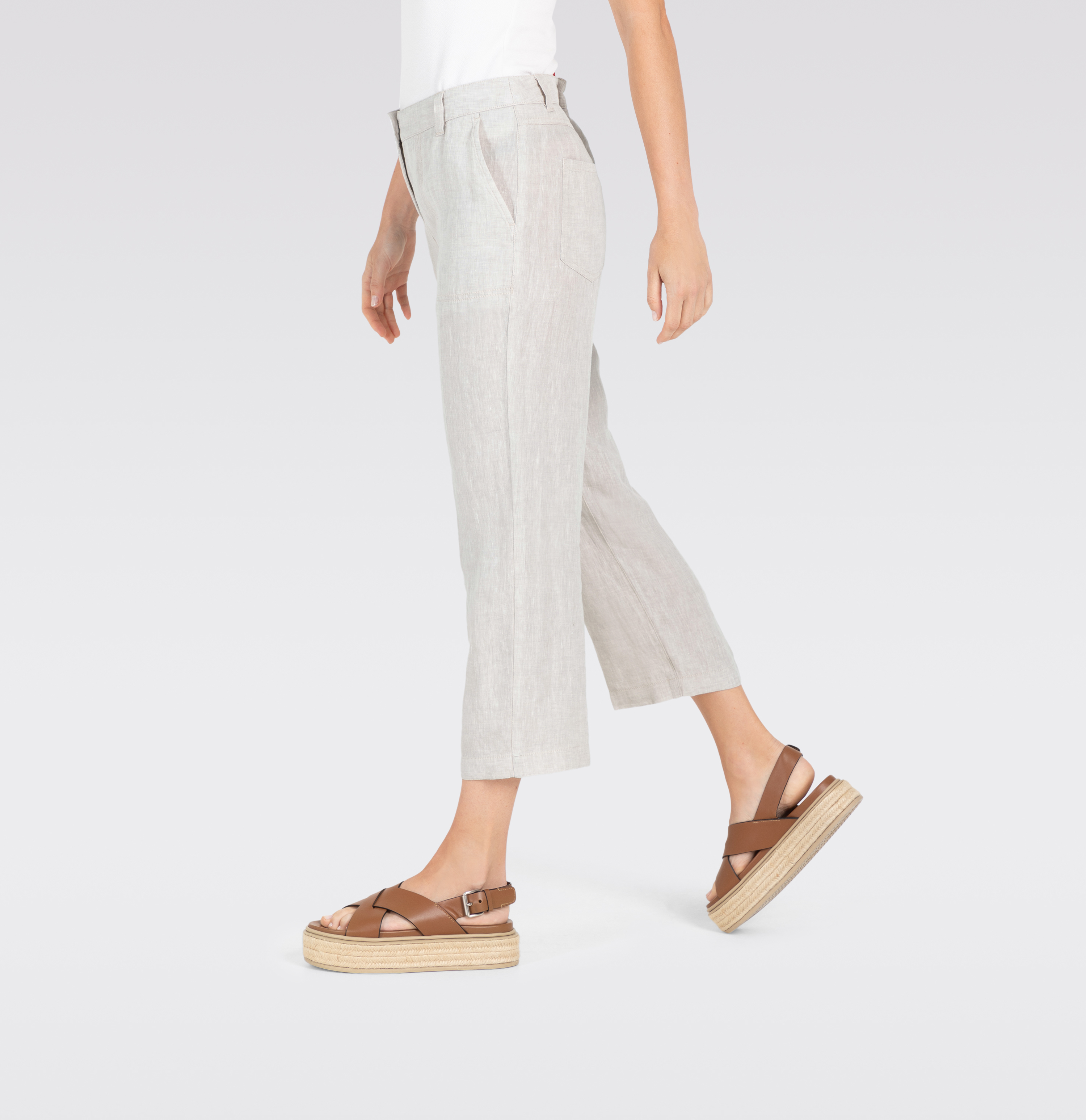 MAC JEANS - NORA, Pure linen