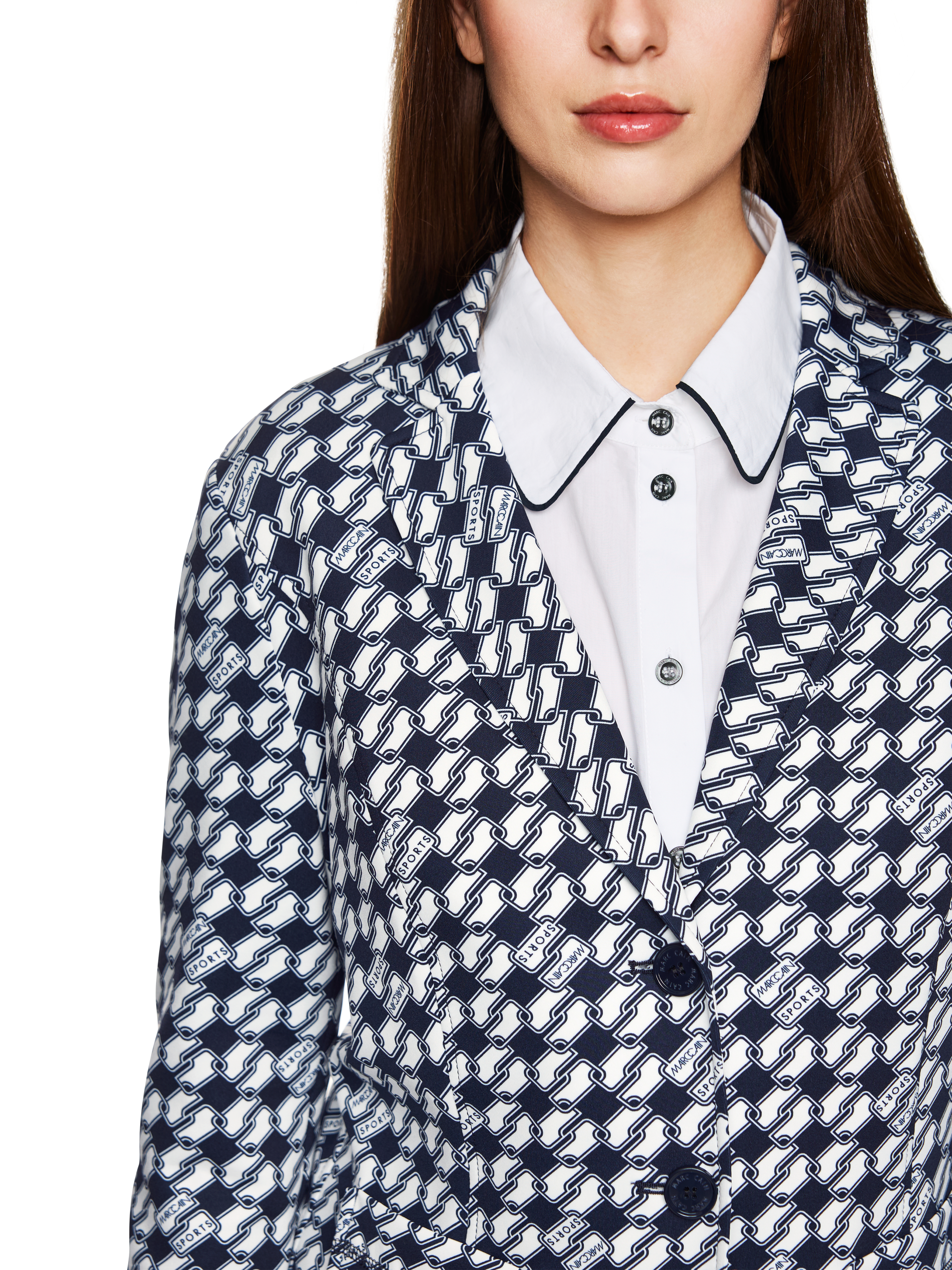Bedruckter Blazer