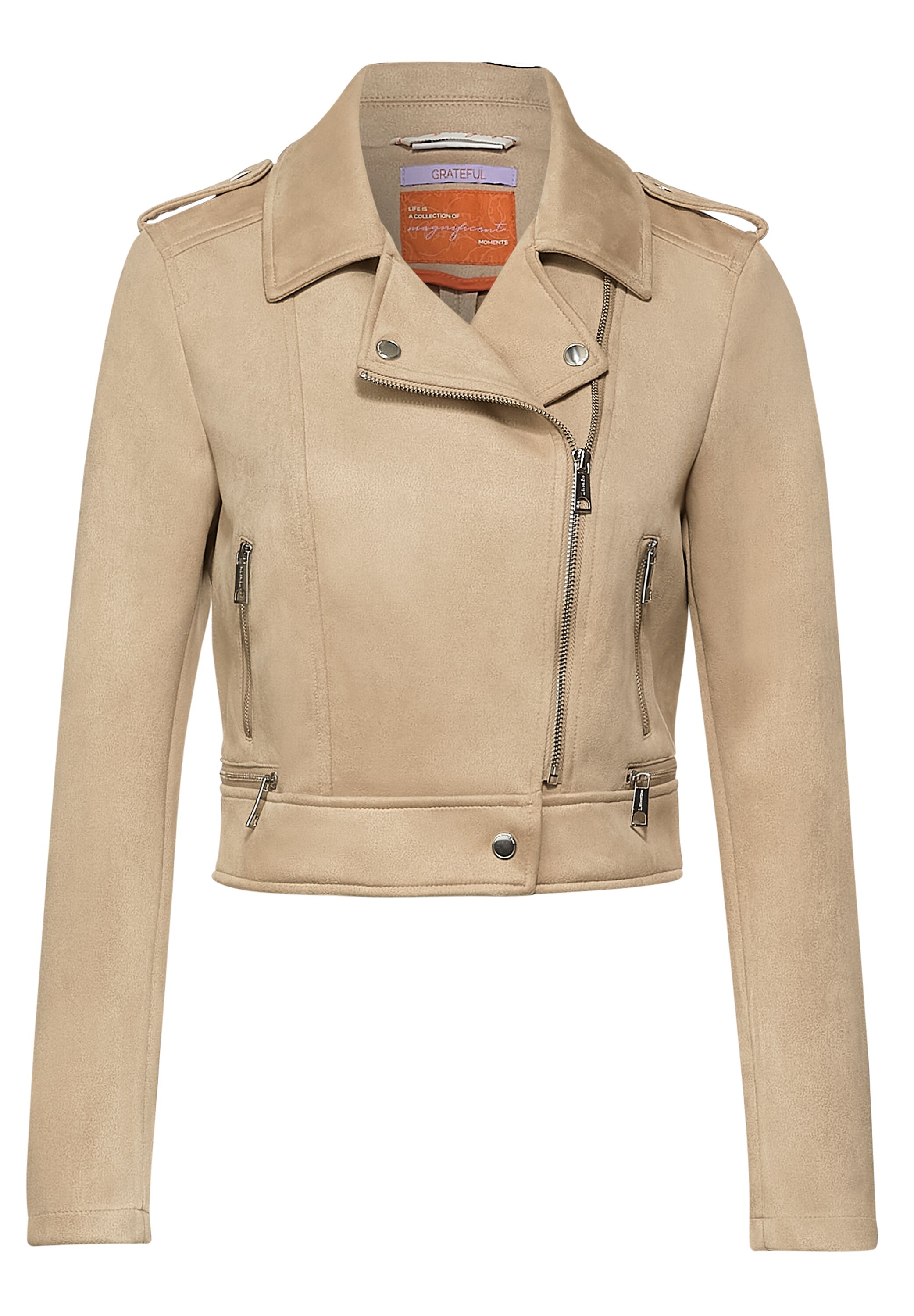 Kurze Biker Jacke