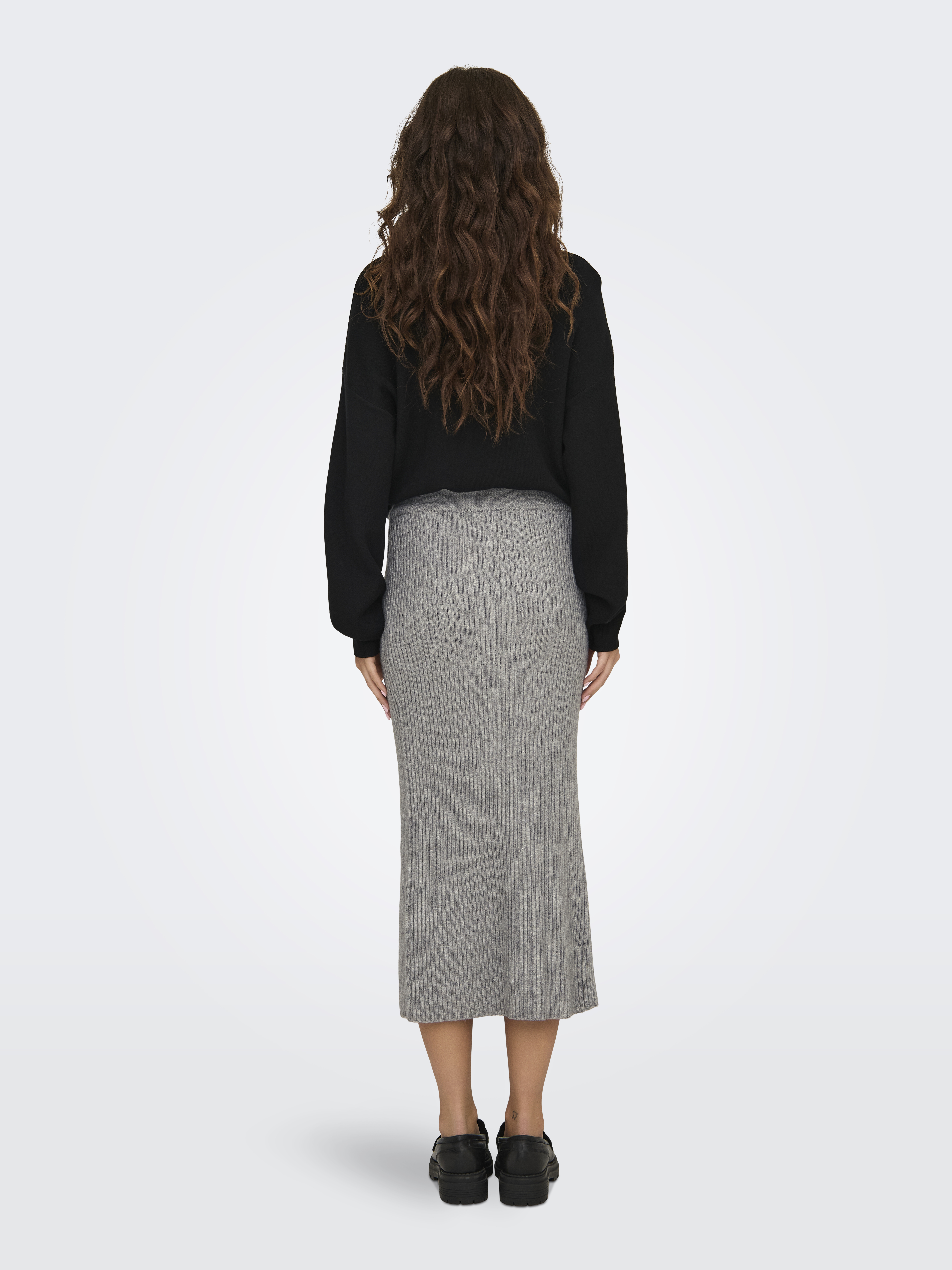 ONLKATIA MIDI WRAP SKIRT CC KNT