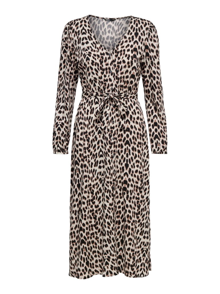 ONLPRIME L/S MIDI SHIRT DRESS PTM