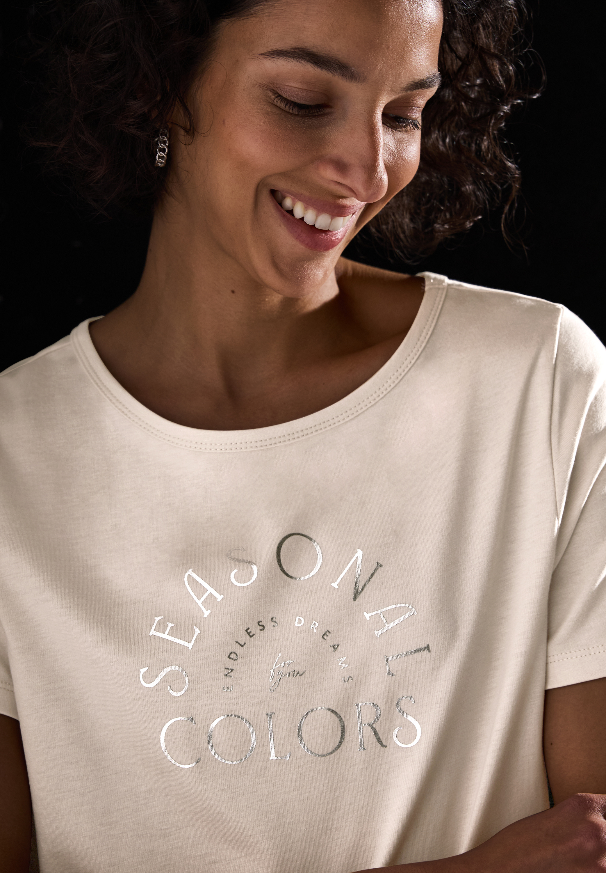 T-Shirt mit Wording