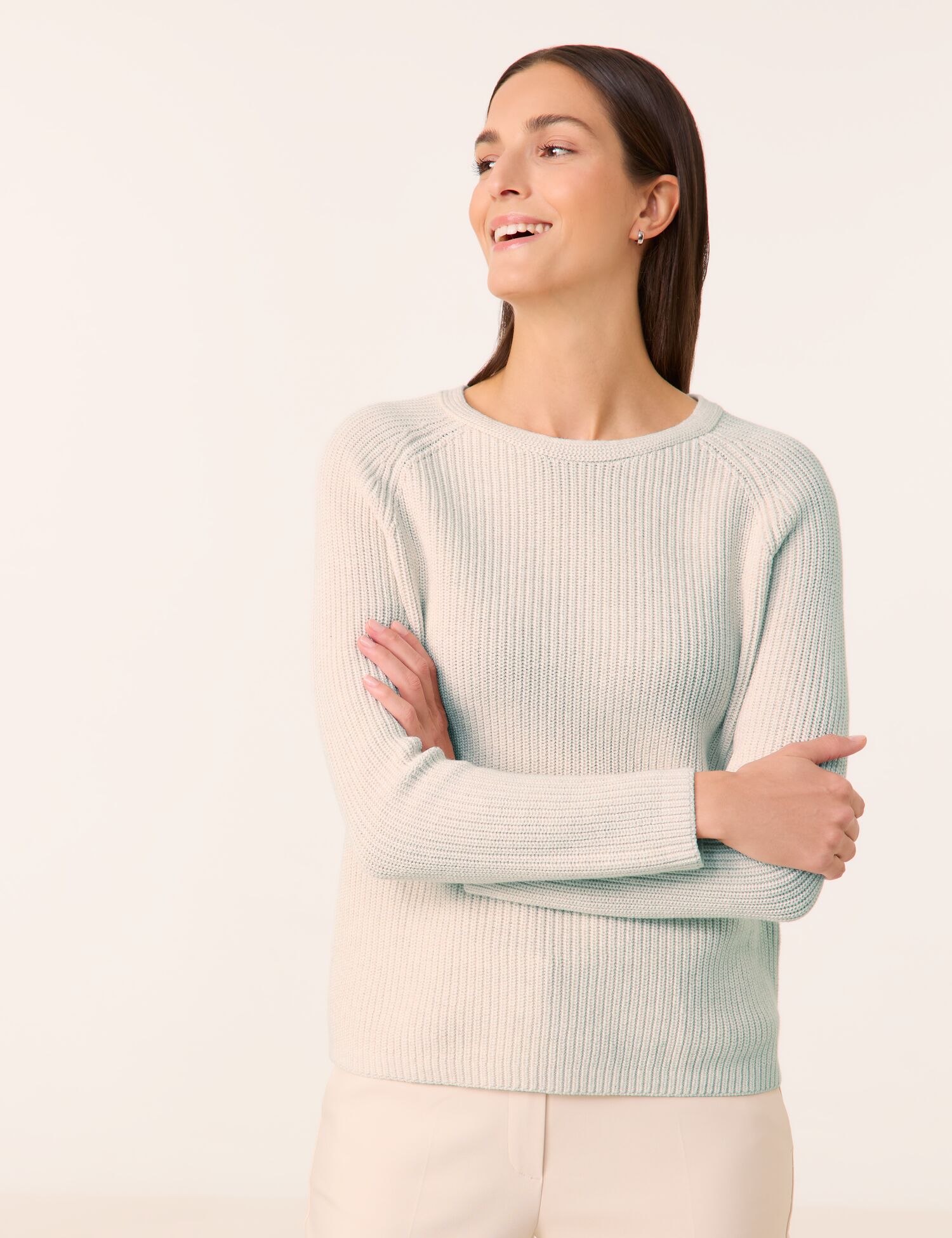 Nachhaltiger Strickpullover
