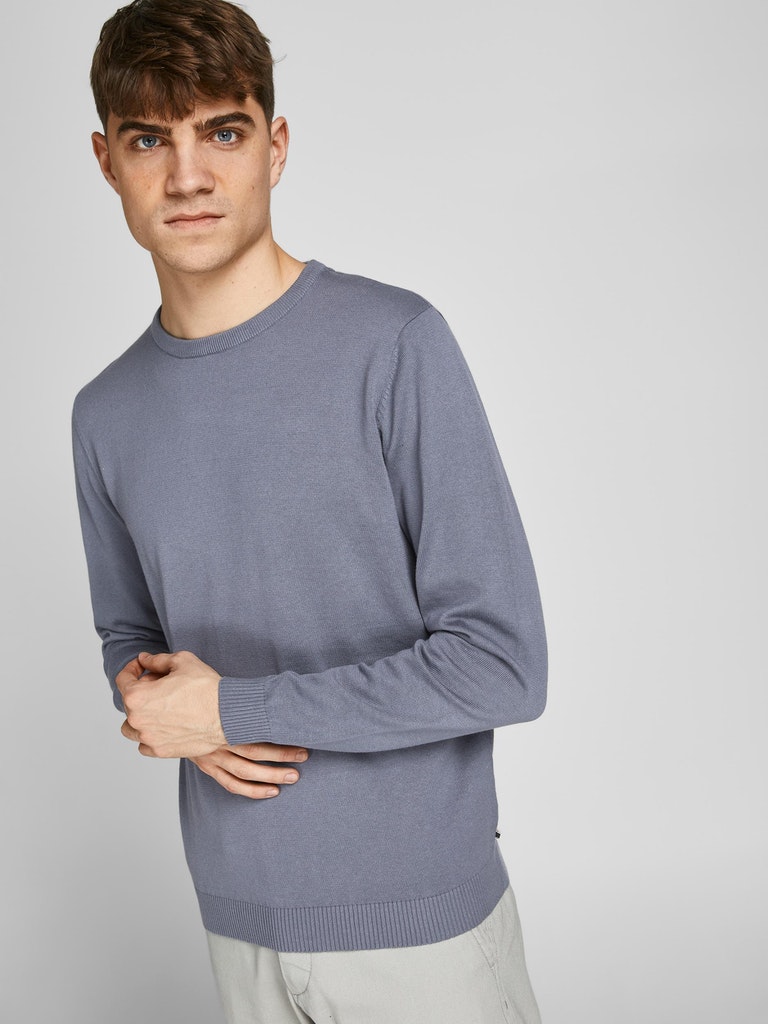 JJEBASIC KNIT CREW NECK NOOS