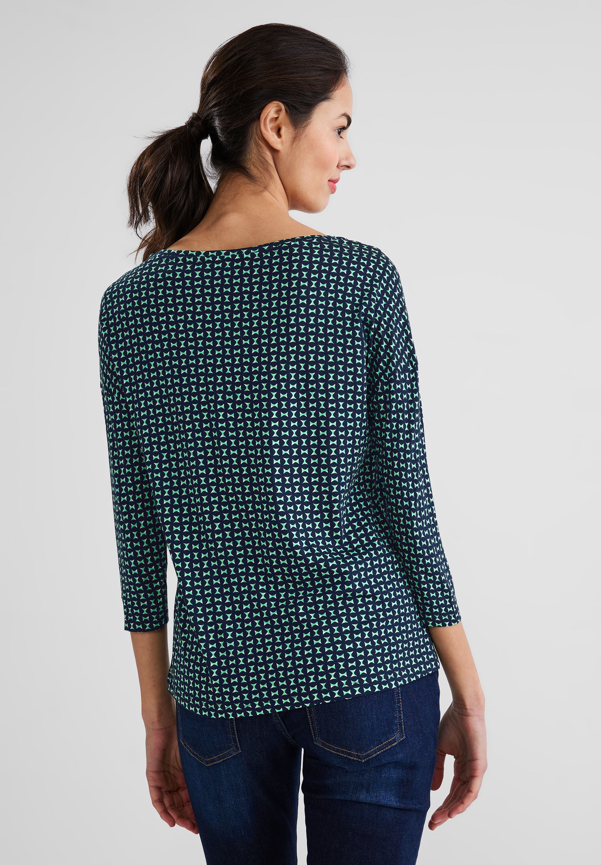 Shirt mit 3/4 Ärmel