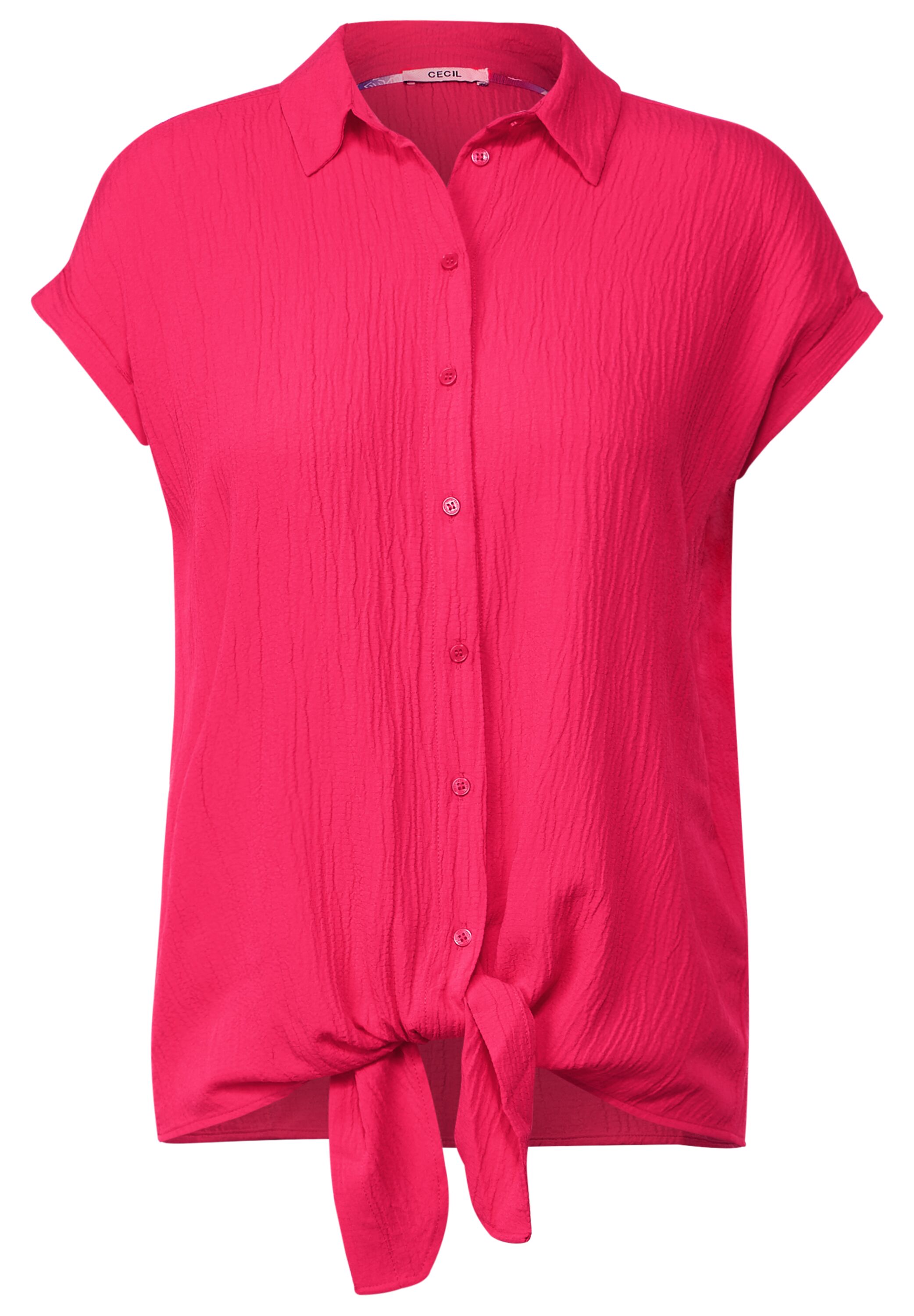Bluse mit Knotendetail