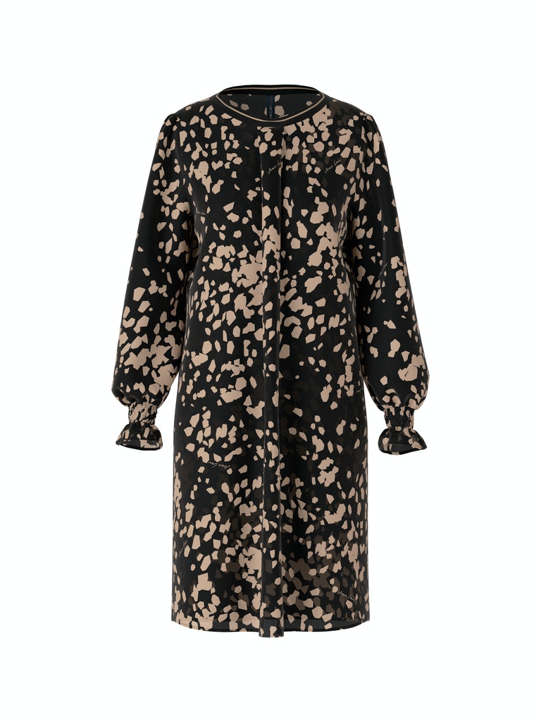 Leichtes Kleid mit Graphic- Muster