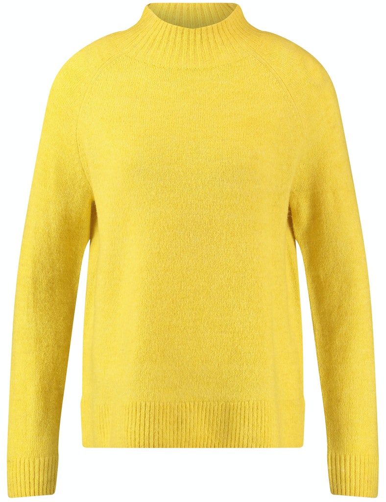 Pullover mit Stehkragen