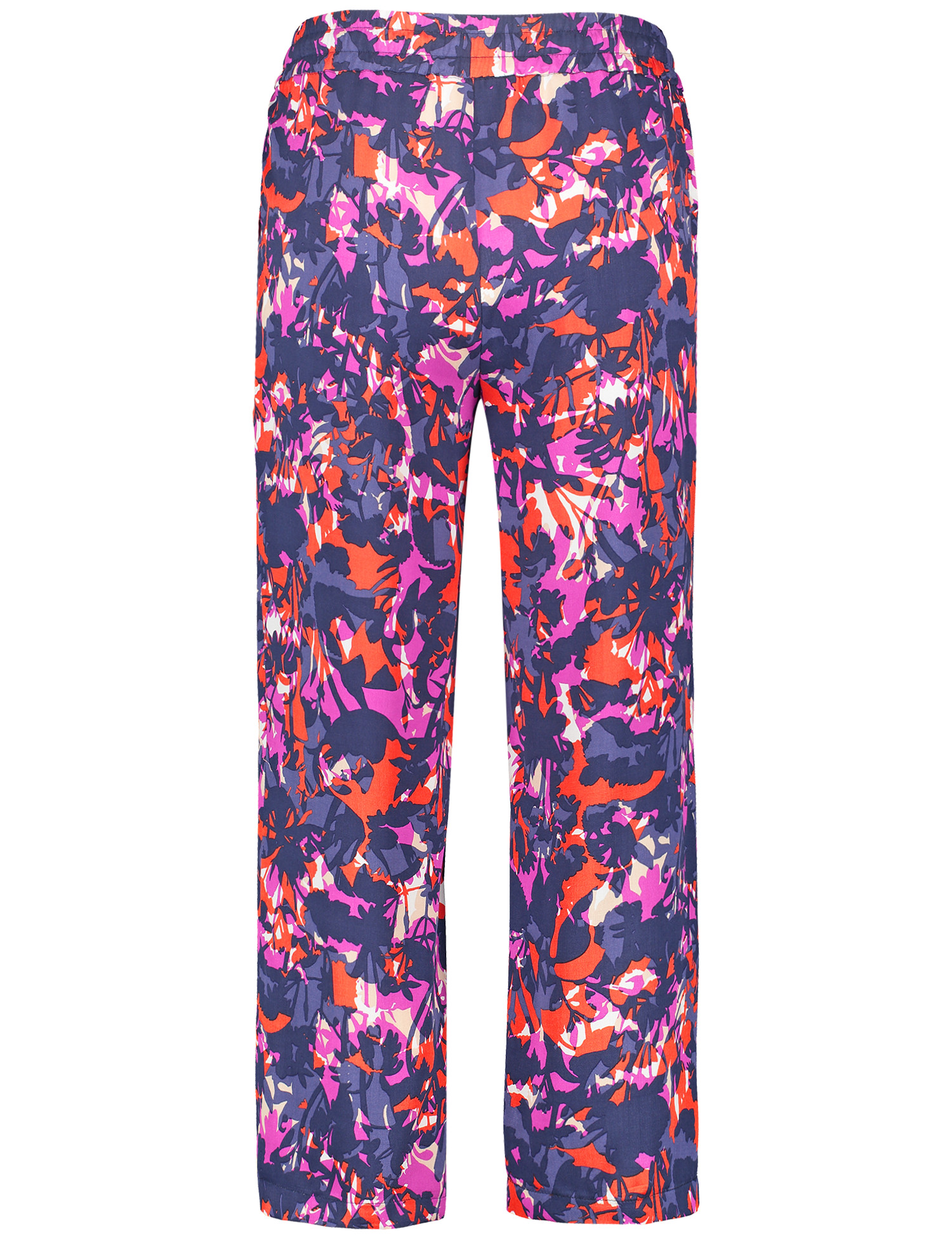 7/8 Hose Easy Fit mit floralem Muster