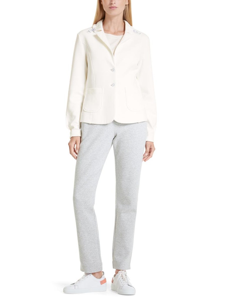 Blazer mit sportivem Reverskragen