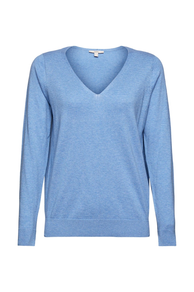 Feinstrickpullover aus 100% Baumwolle