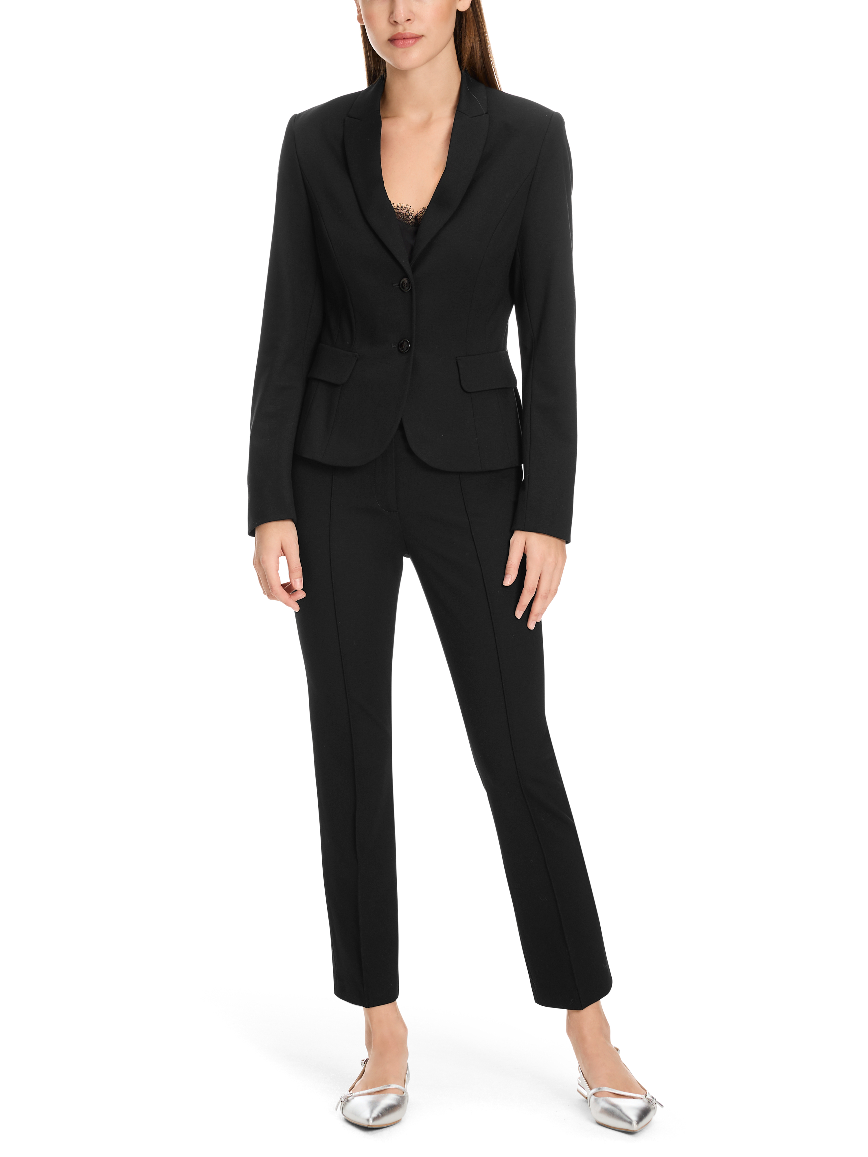 Leichter Blazer aus feinem Jersey