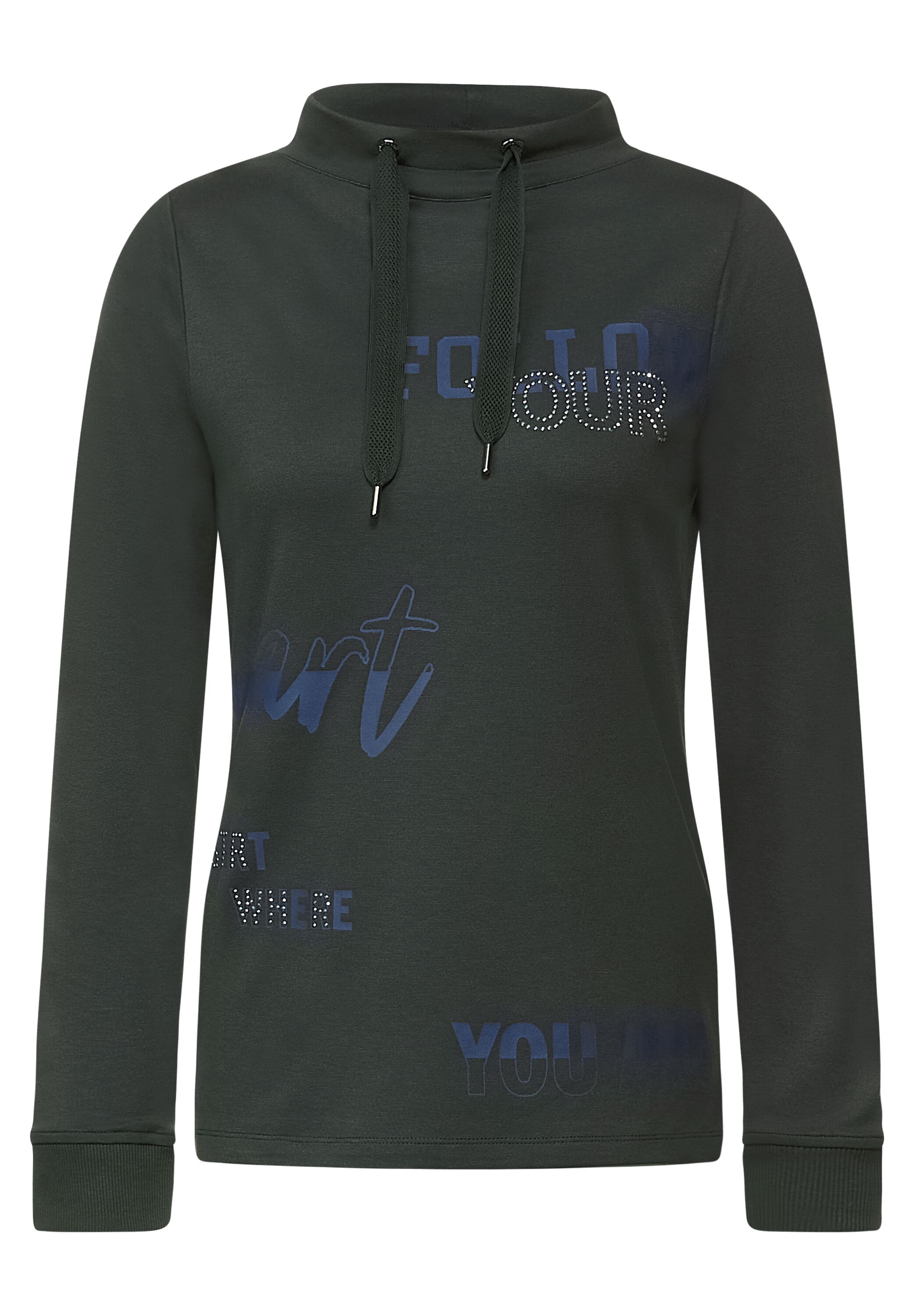 Sweatshirt mit Wording