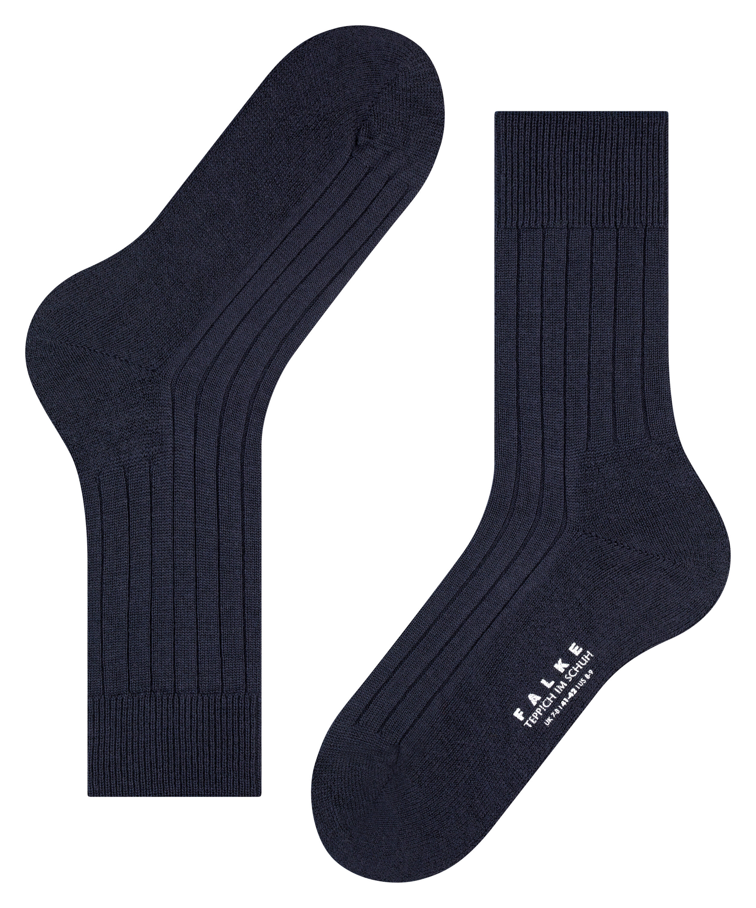 Socken Teppich im Schuh