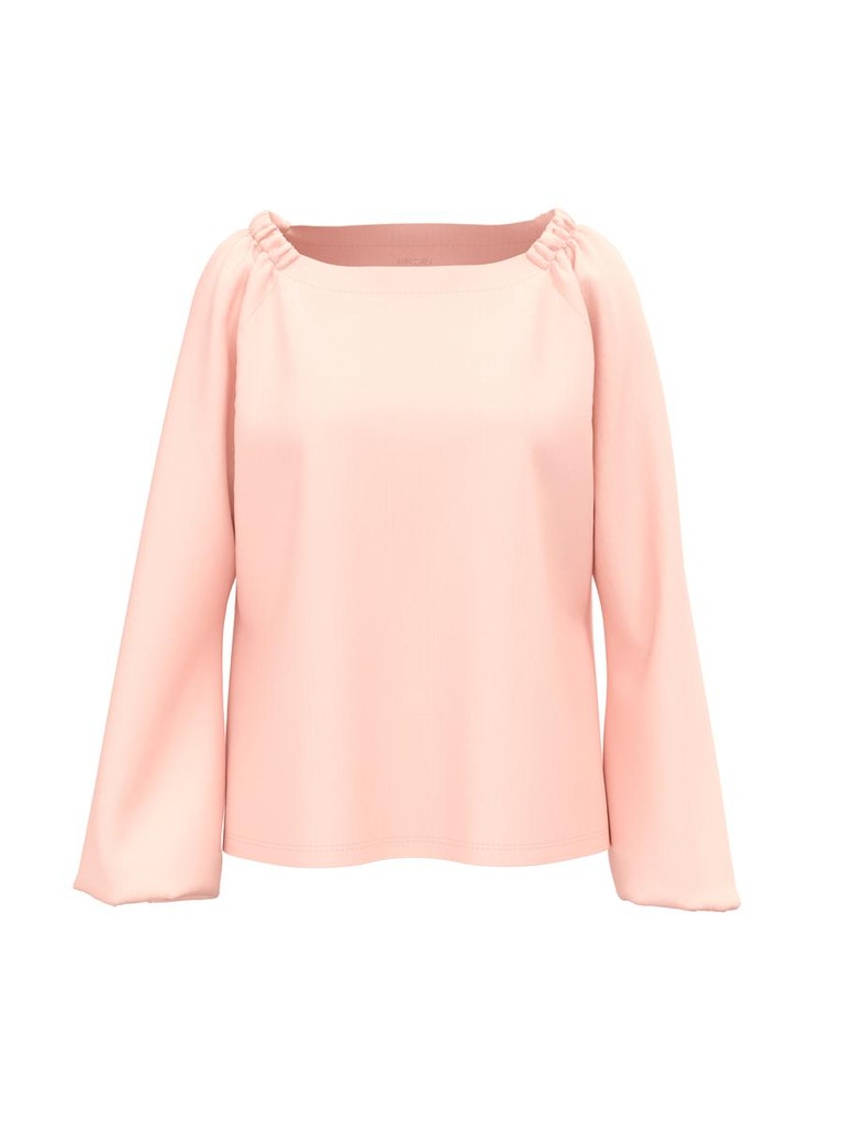 Jerseyshirt mit Carmen-Ausschnitt