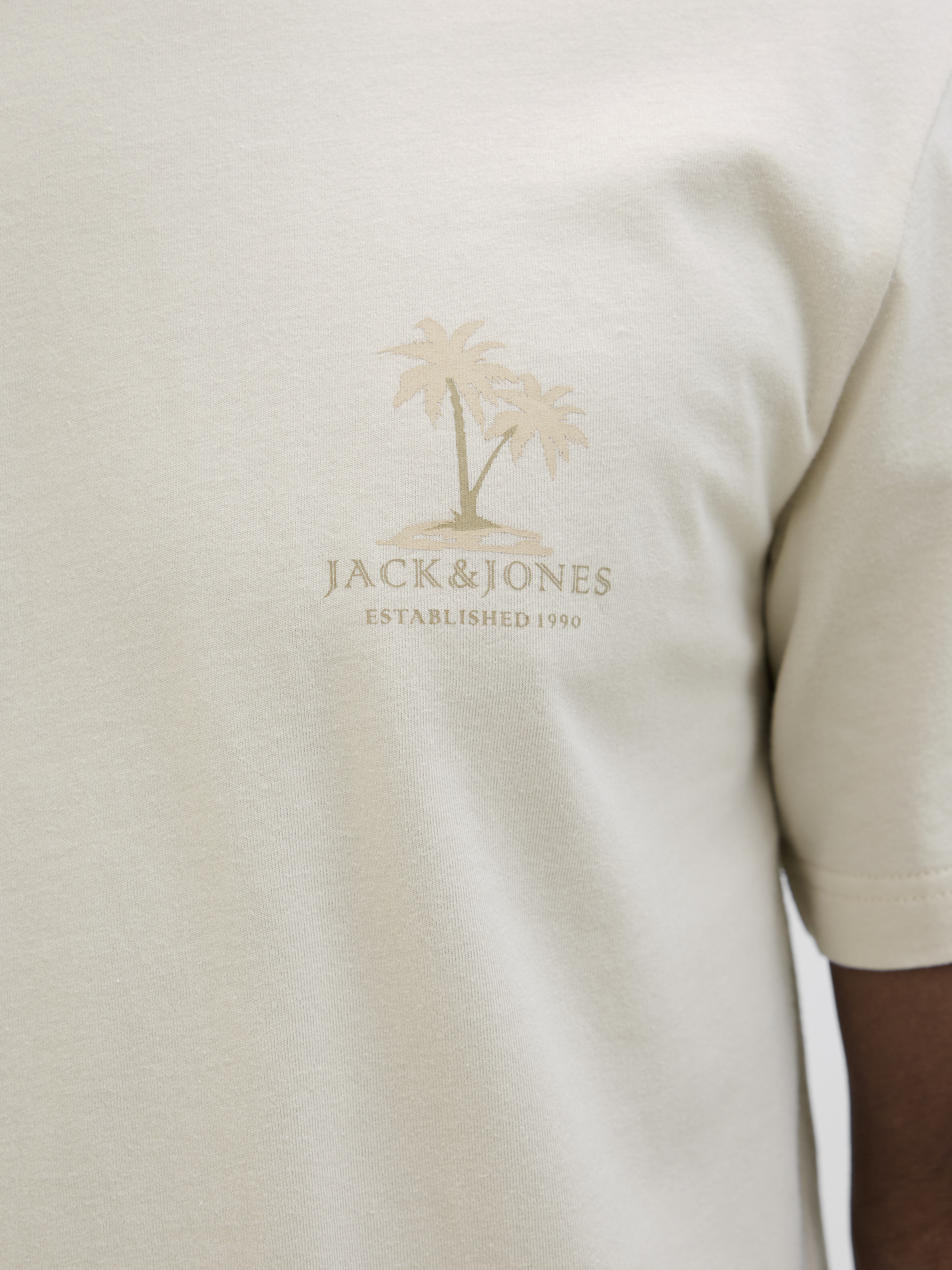 JJSUMMER VIBES TEE SS CREW NECK LN