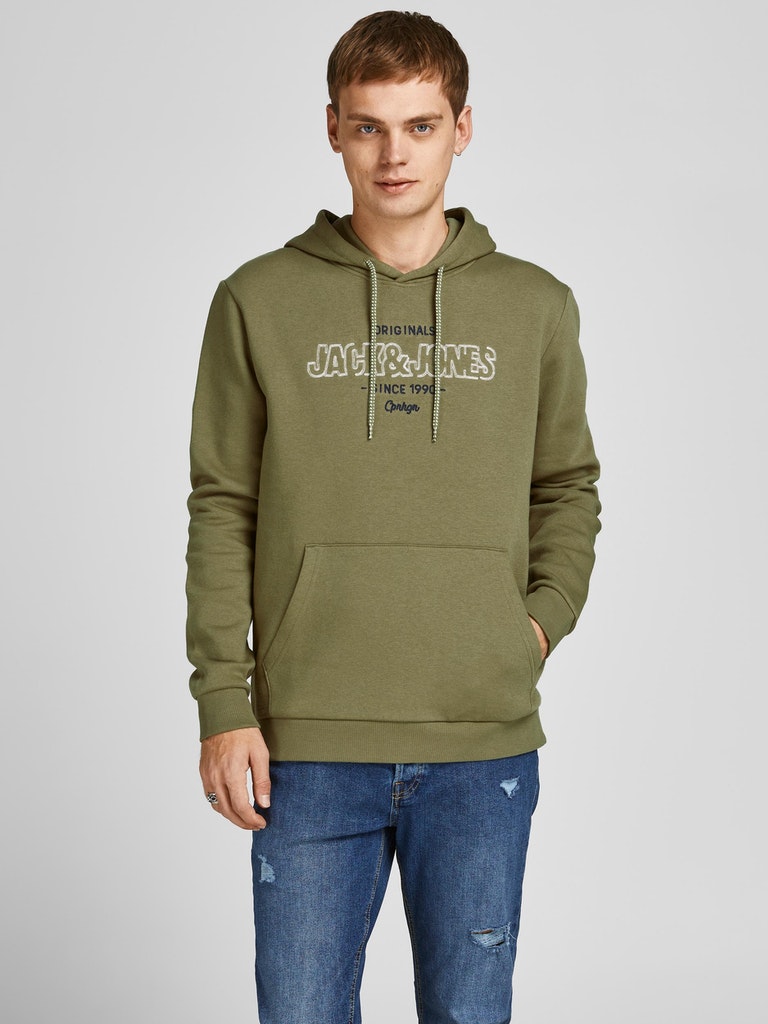 JORSURFACE BRANDING SWEAT HOOD BF LN
